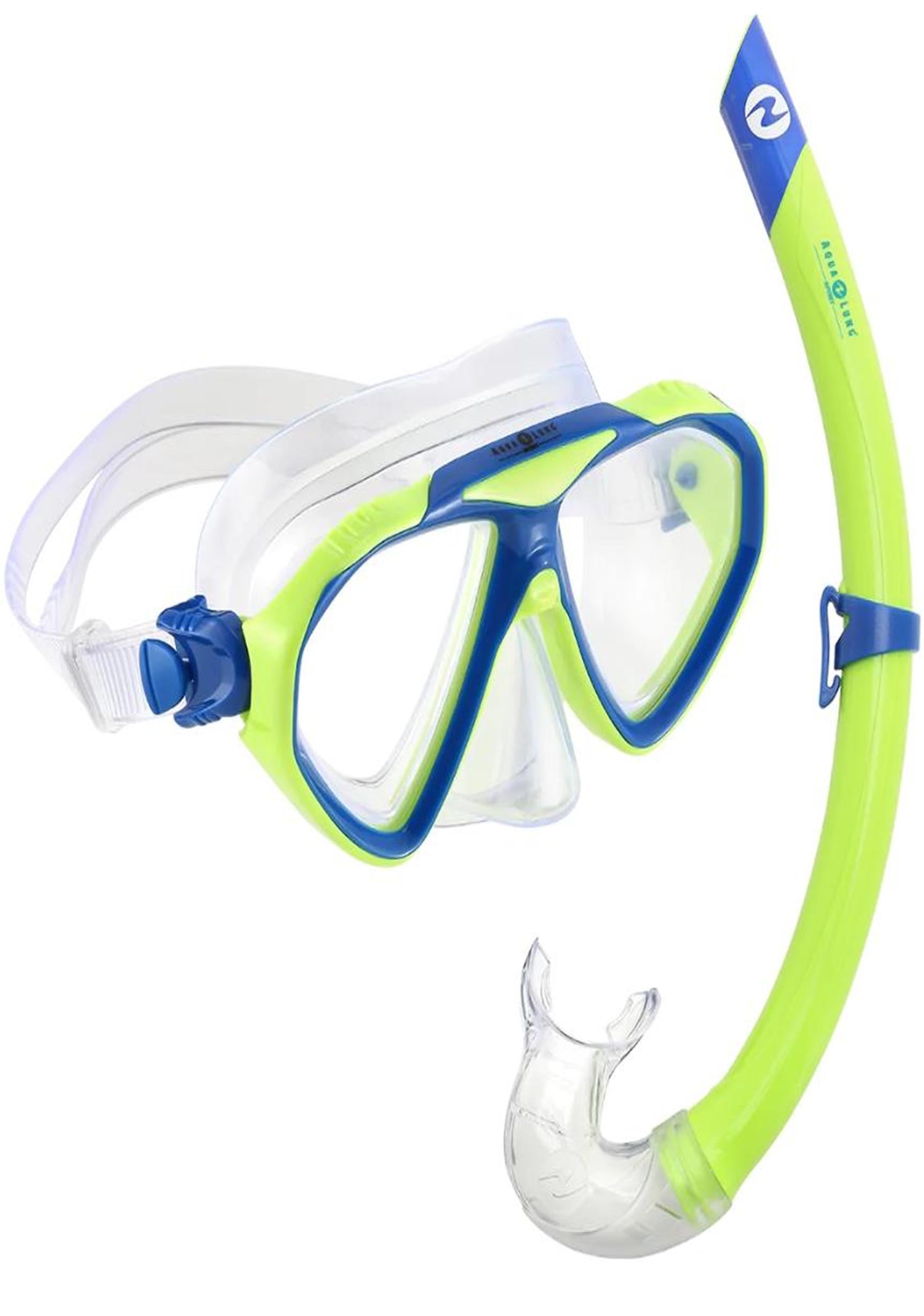 Aqua Lung Panda Junior Mask Snorkel Set Green Blue SC3123141S Jim