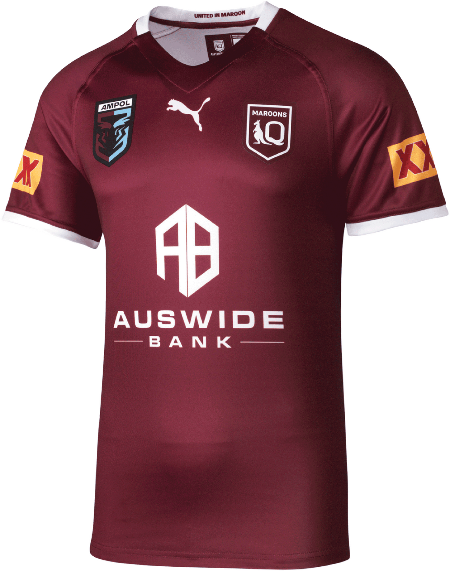 Puma Junior Qld Maroons Replica Jersey <BR> 768639 01