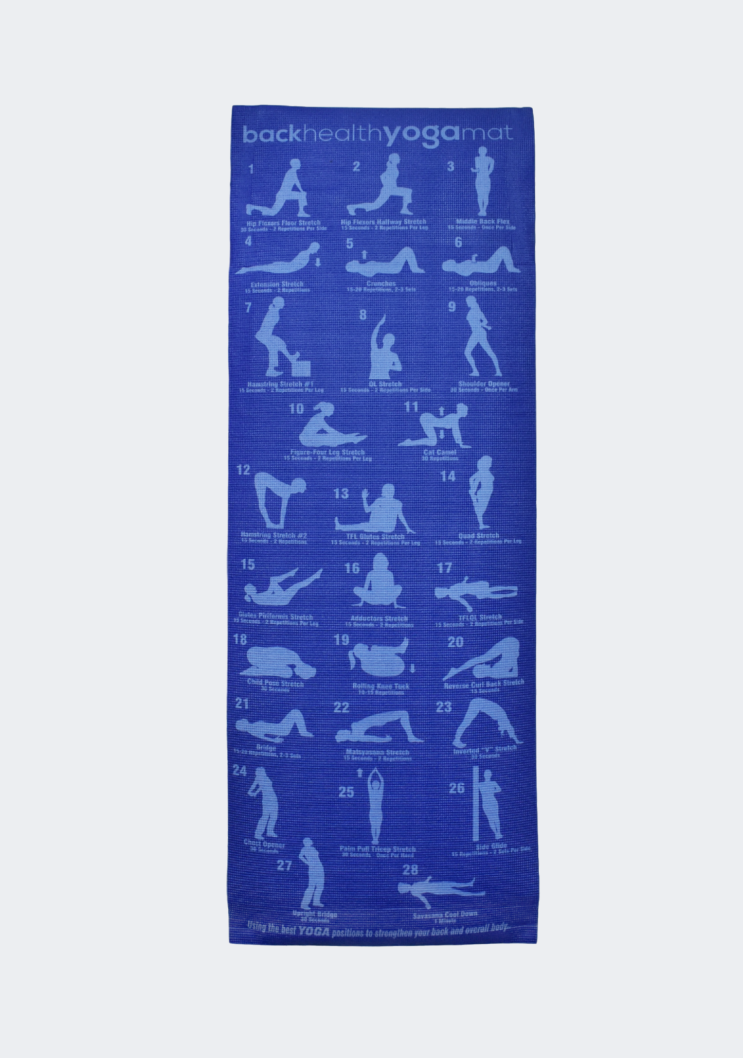 28 Exercise Guide Yoga Mat