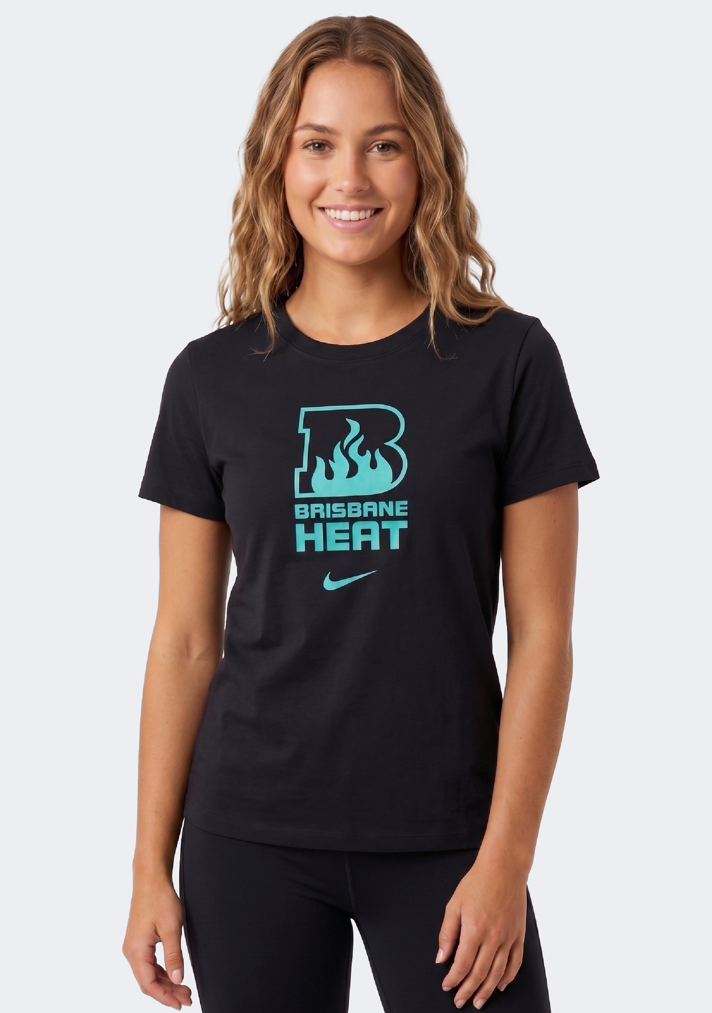 Nike Women's Brisbane Heat Evergreen Logo Tee