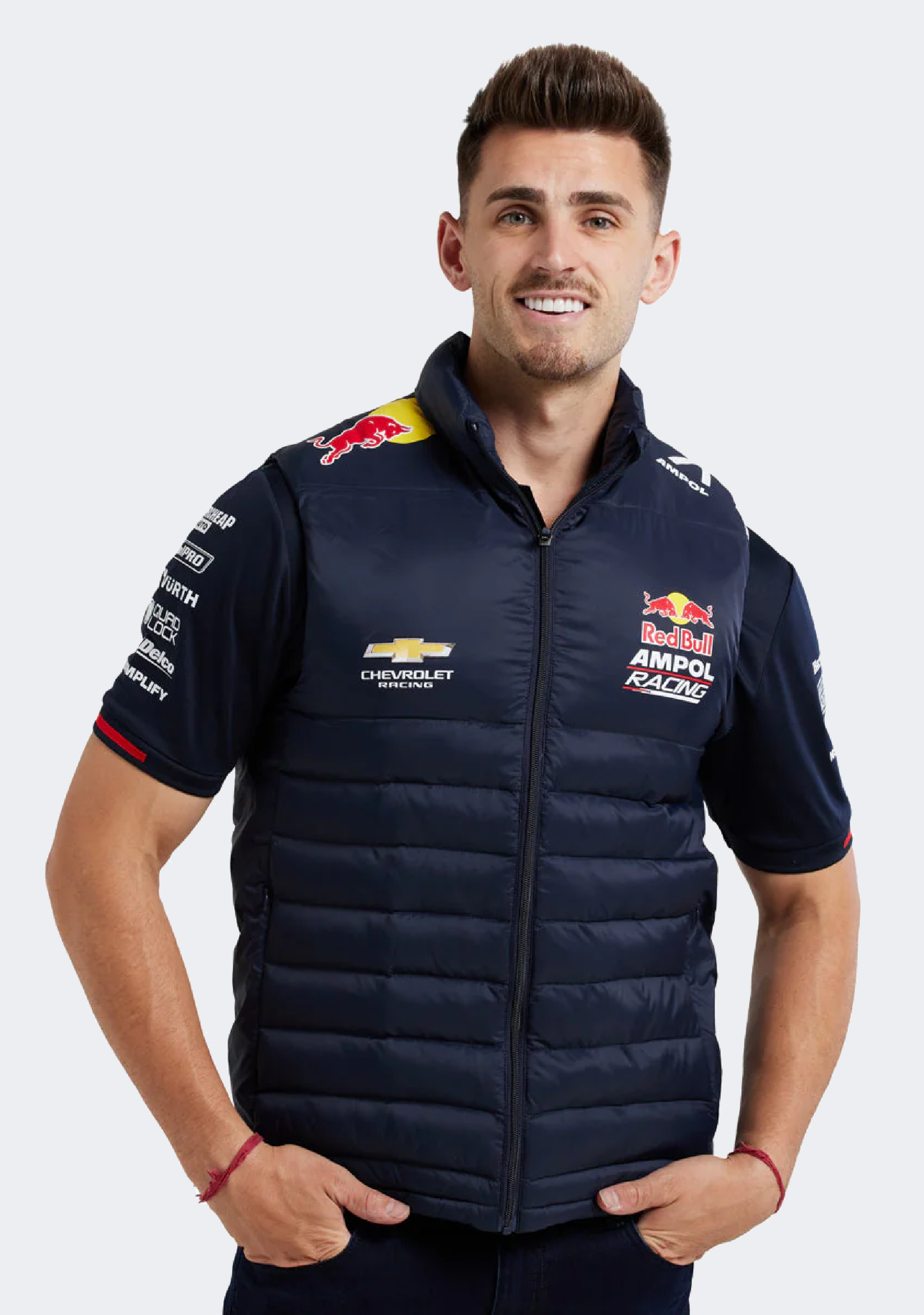 Red Bull Ampol Racing Men's Team Puffer Vest