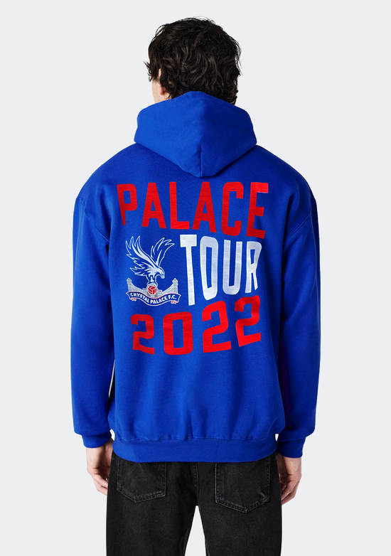 Gildan Adult Crystal Palace Supporter Hoodie Blue