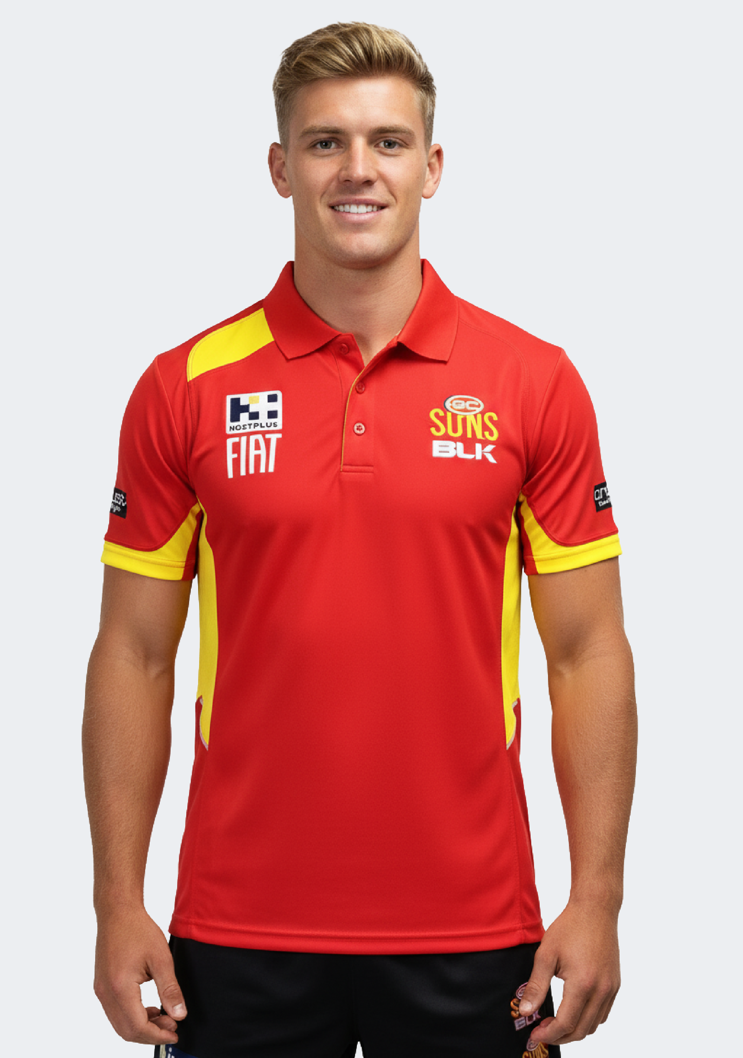 BLK Men's Gold Coast Suns Media Polo 2015