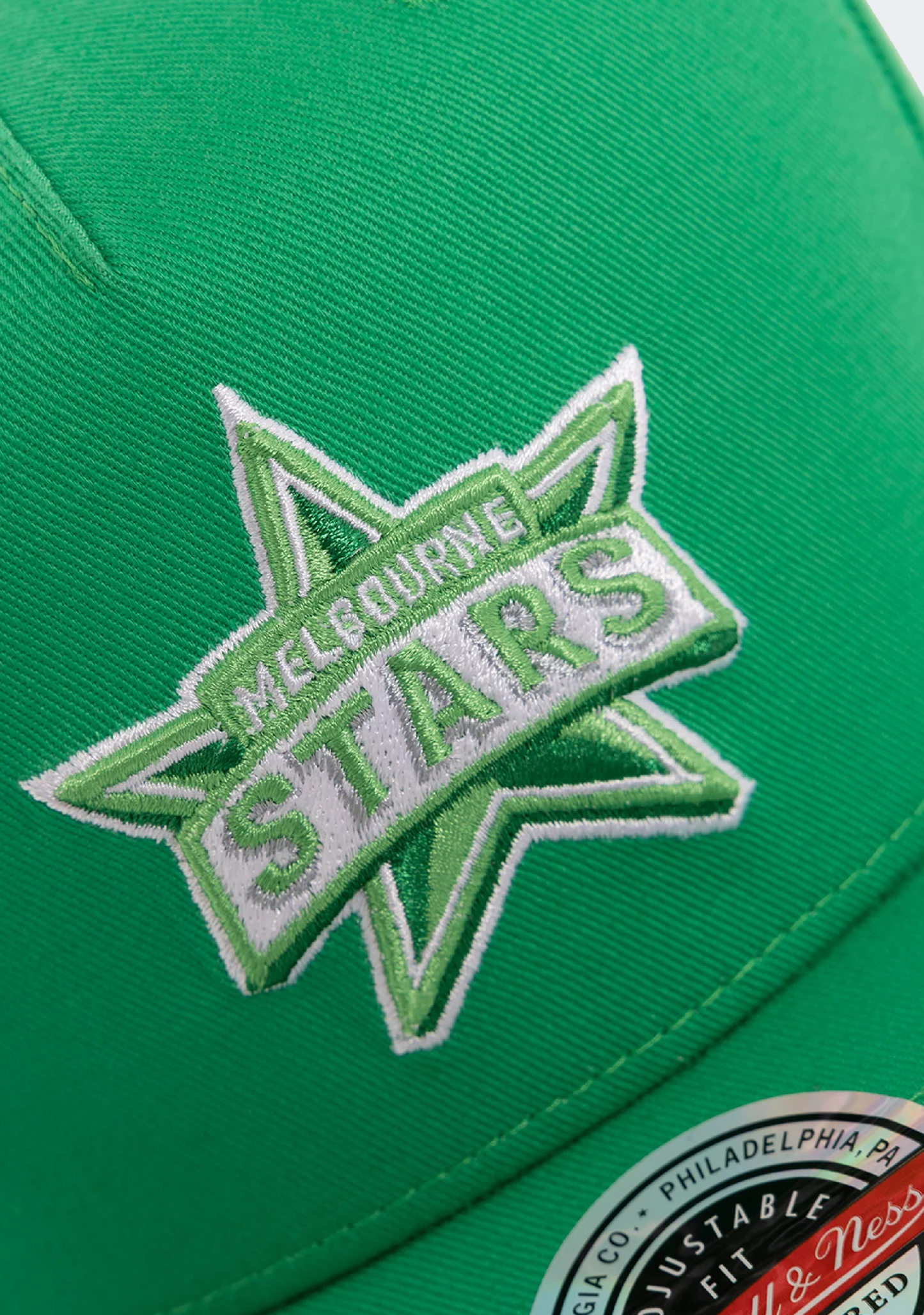 Mitchell & Ness BBL Logo Pinch Panel Cap Melbourne Stars