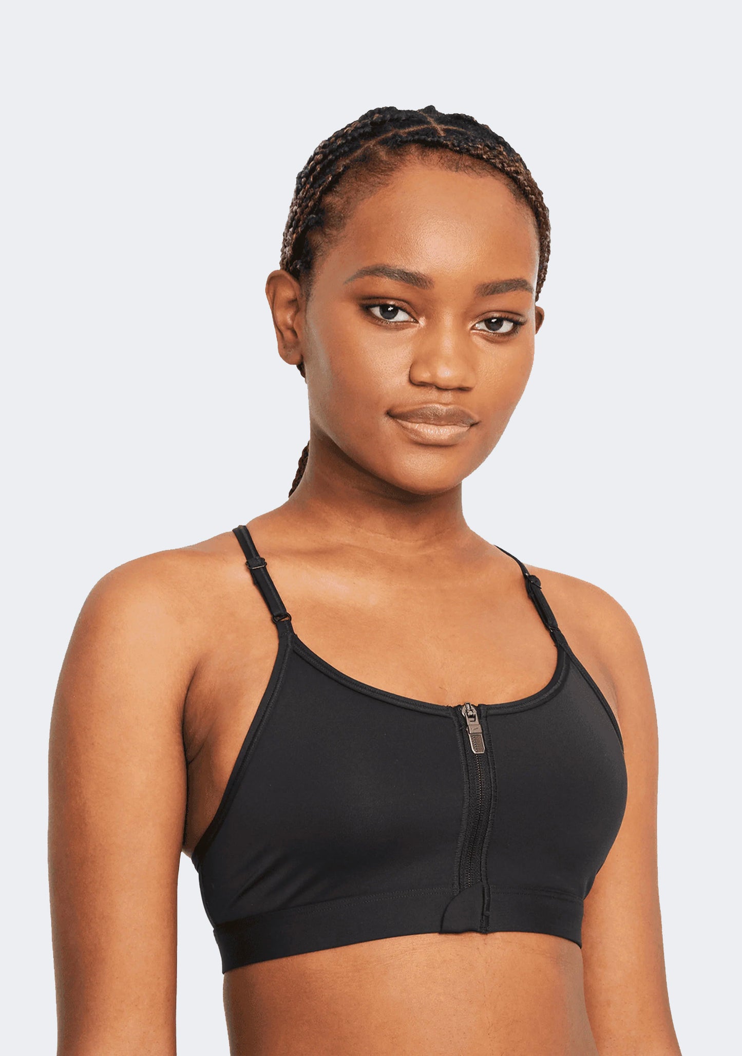 Nike Women’s Dri-FIT Indy Zip Front Bra