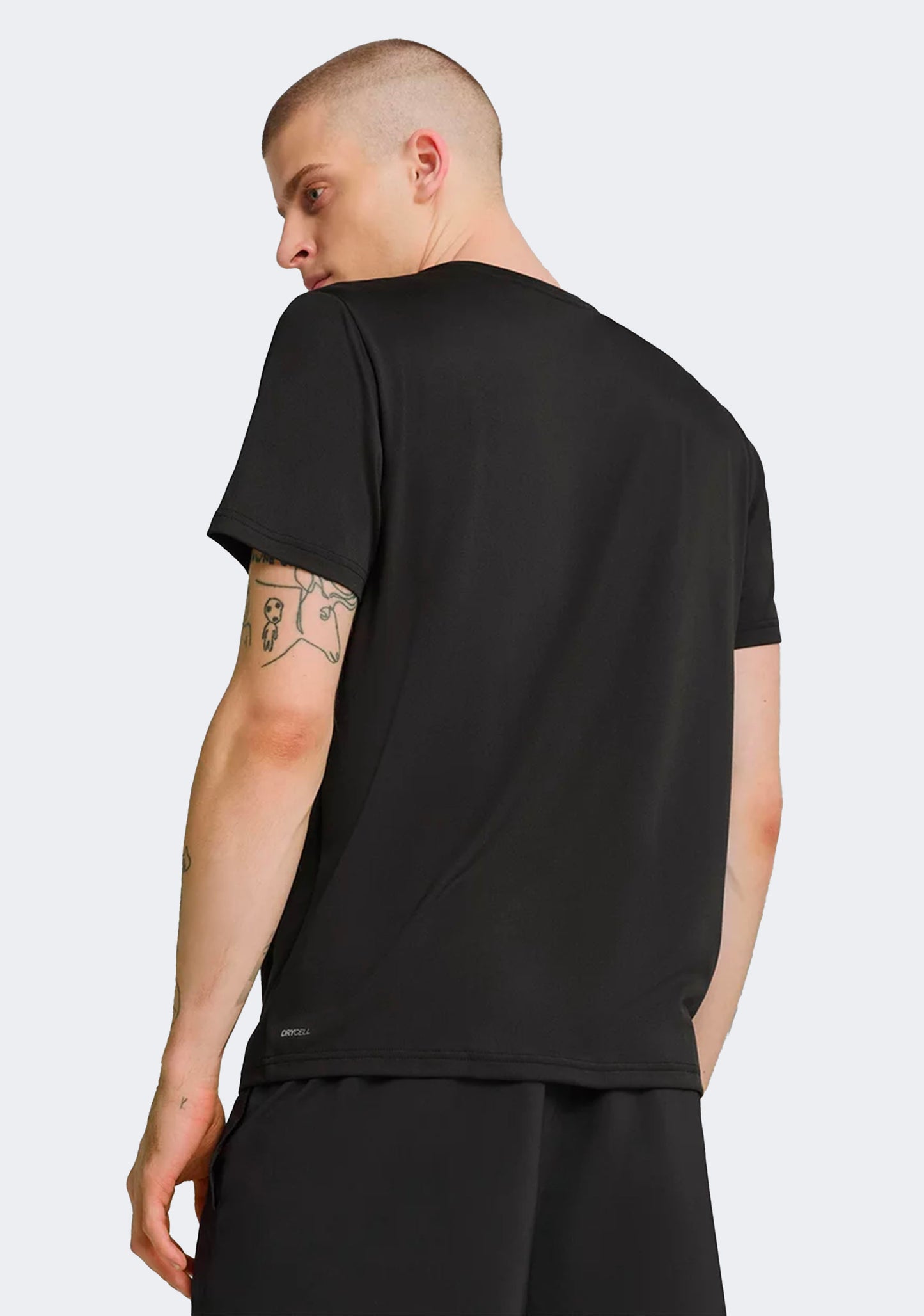 Puma Men's Train All Day Essentials Solid Cat Tee