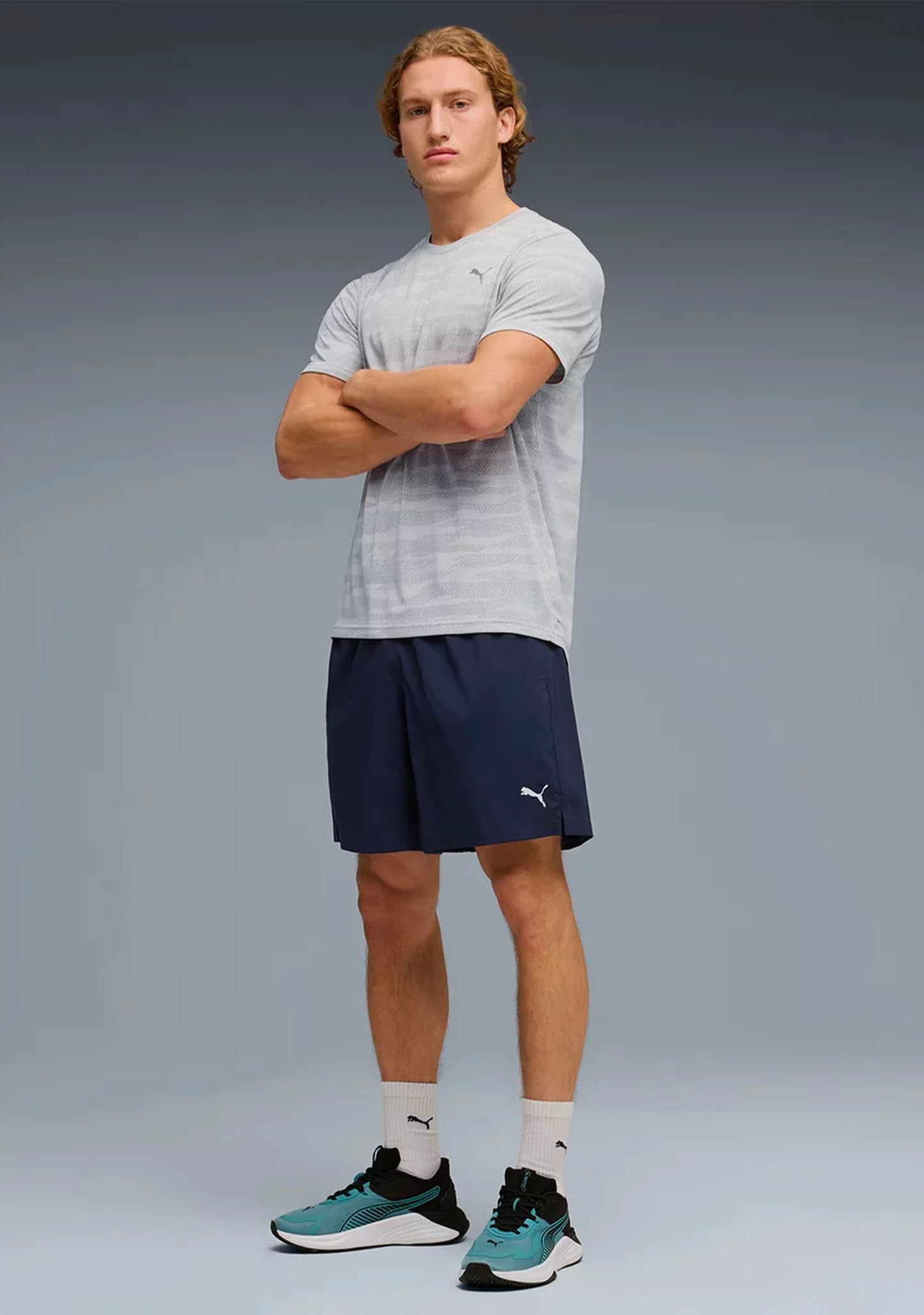 Puma Men's Train All Day Foundations Woven 7 Inch Shorts