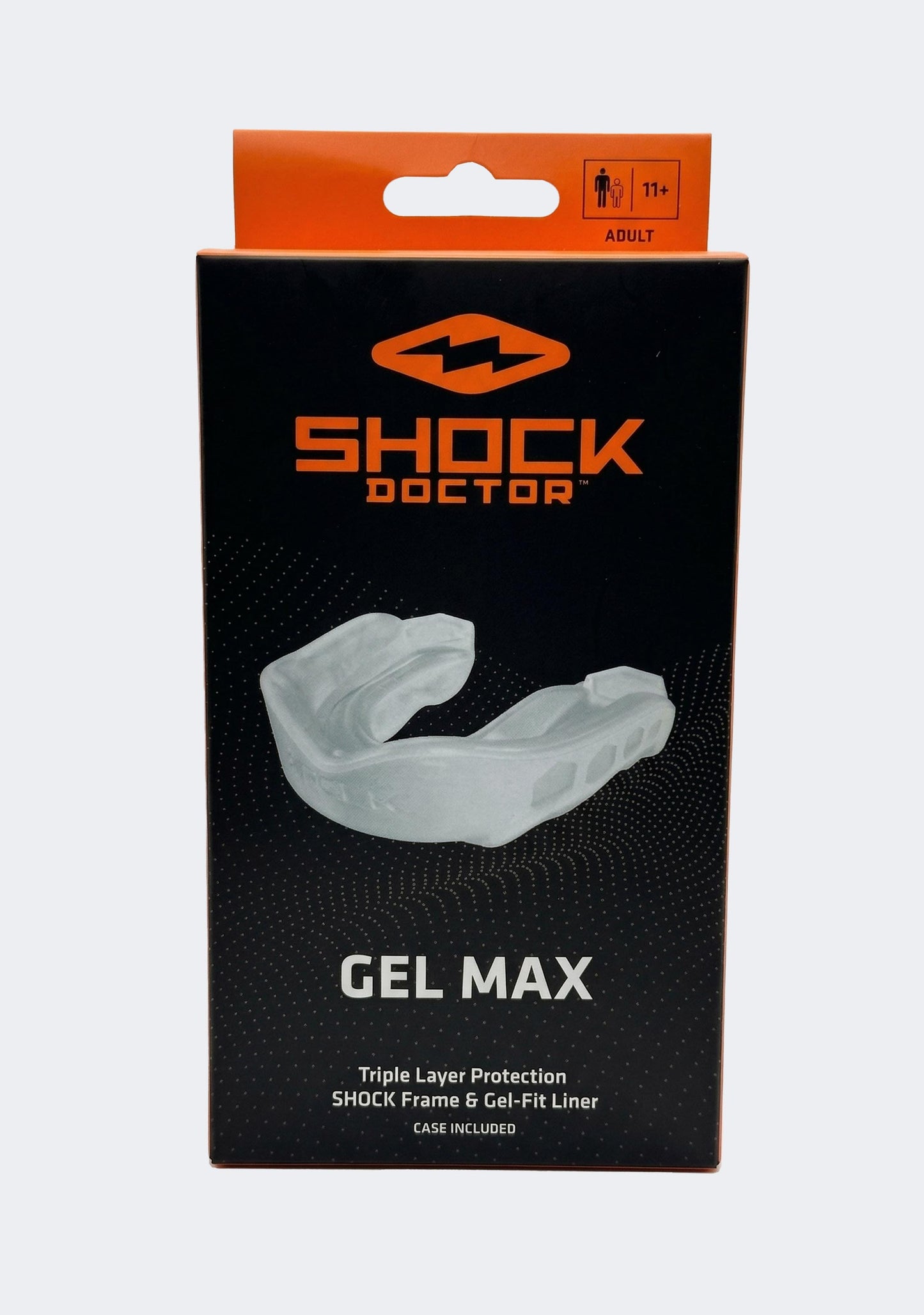 Shock Doctor Adults Gel Max Mouthguard White