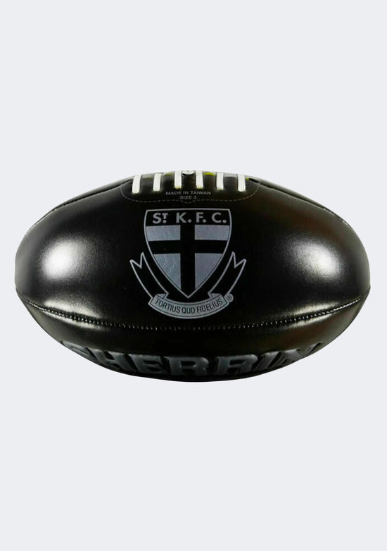 Sherrin Super Soft Touch St Kilda Black/Silver AFL