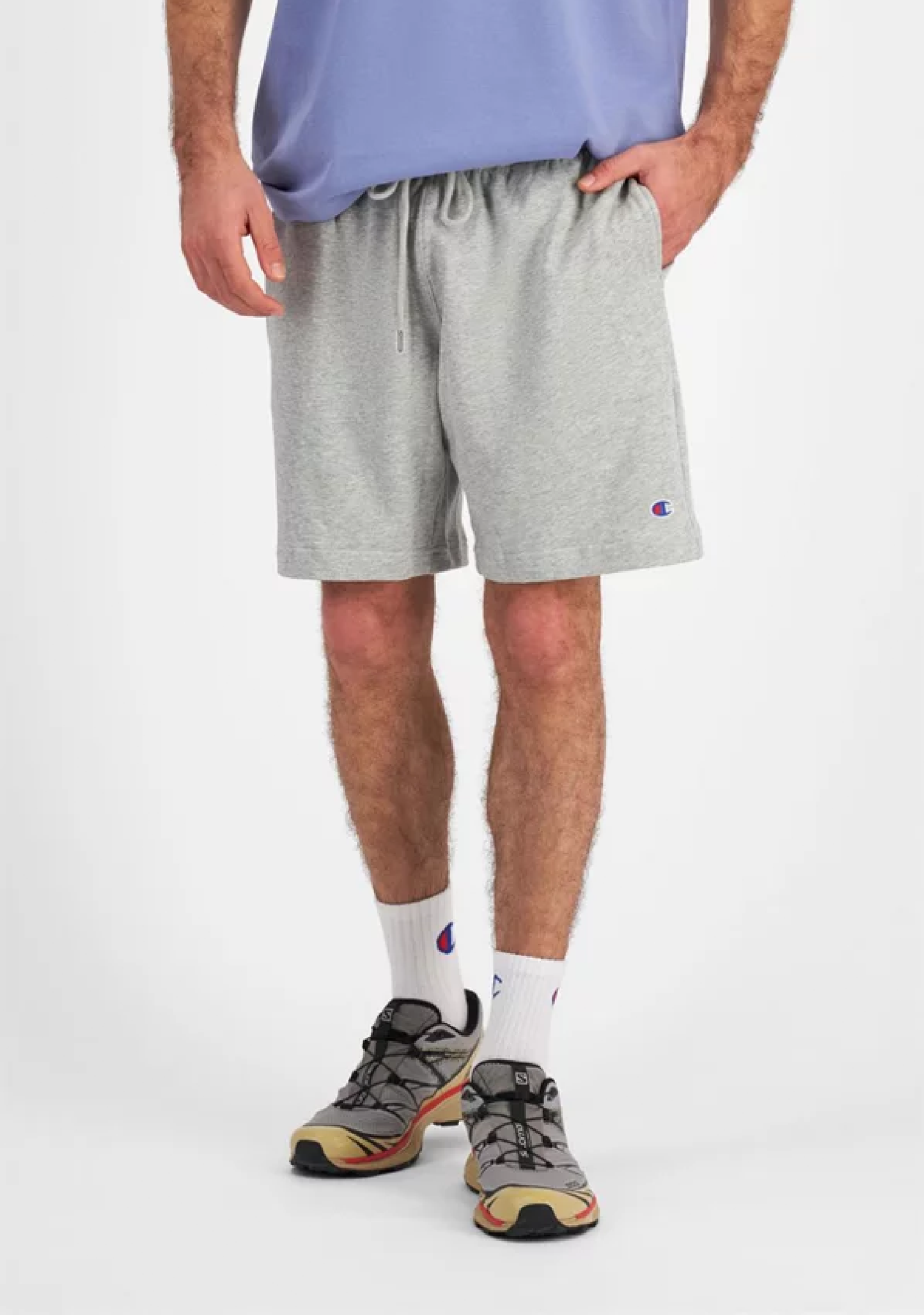 Champion Men's French Terry C Logo Short