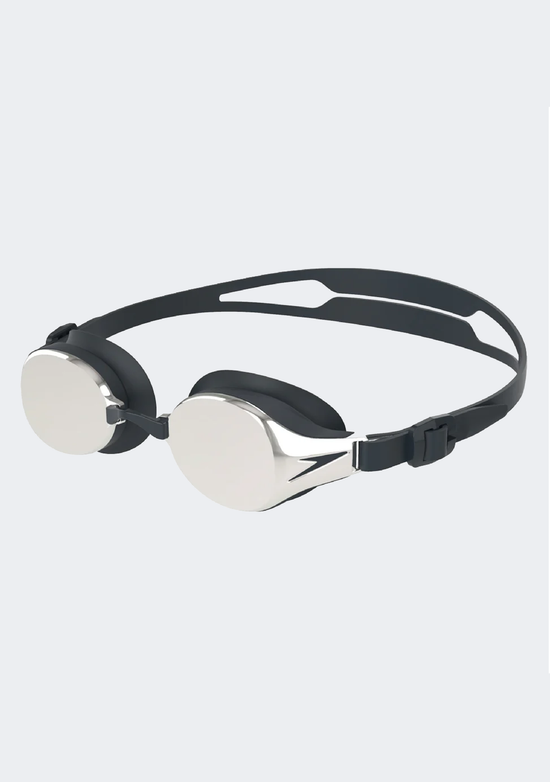 Speedo Adults Hydropure Mirror Goggles Black/Silver