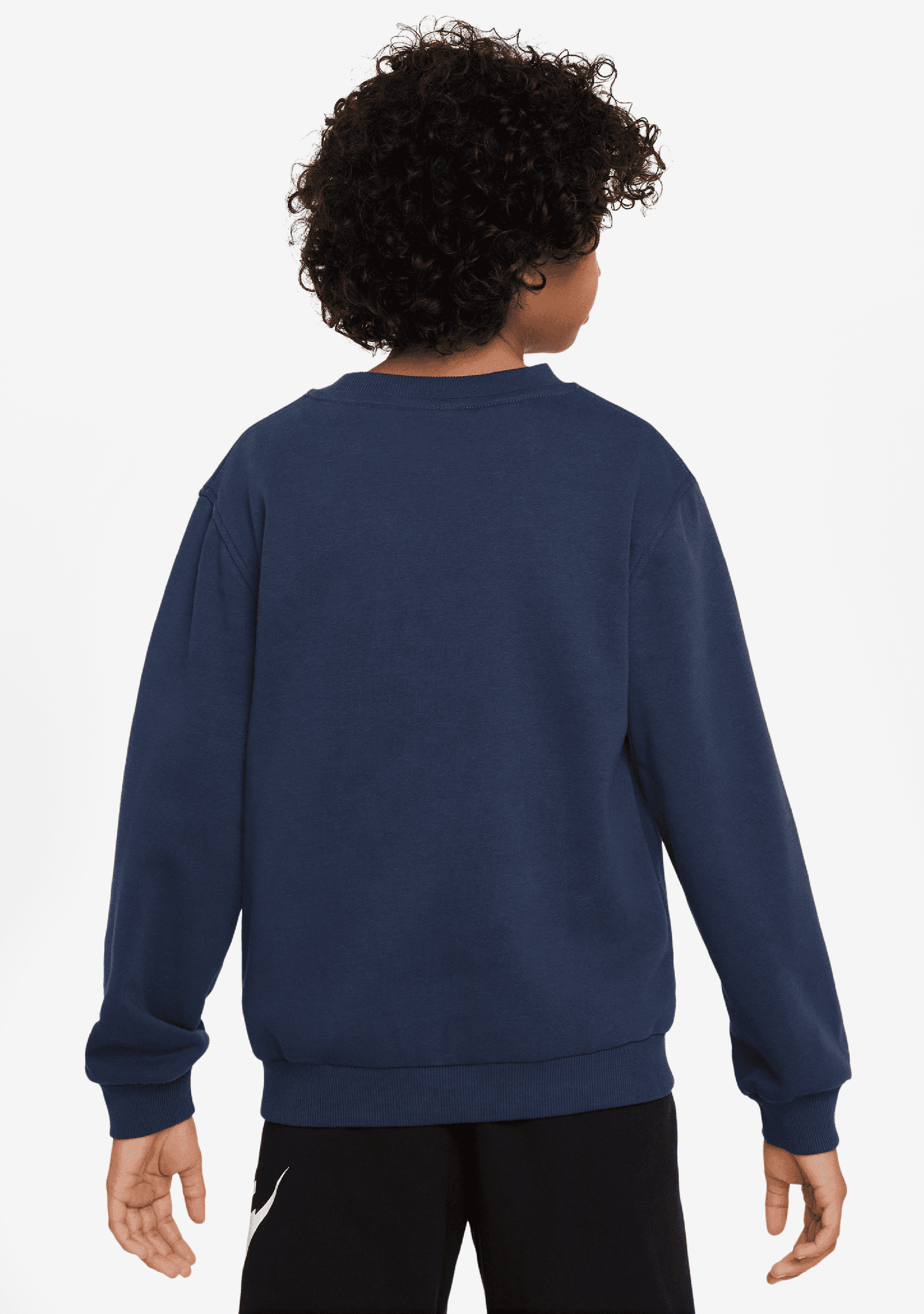 Nike Sportswear Club Big Kids' French Terry Crew-Neck Sweatshirt