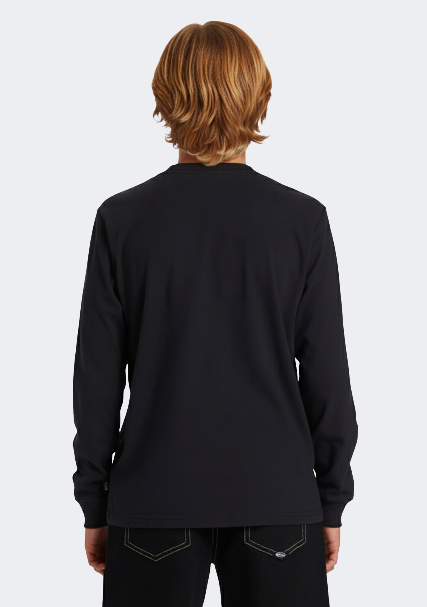 Champion Kids' Script Long Sleeve Tee