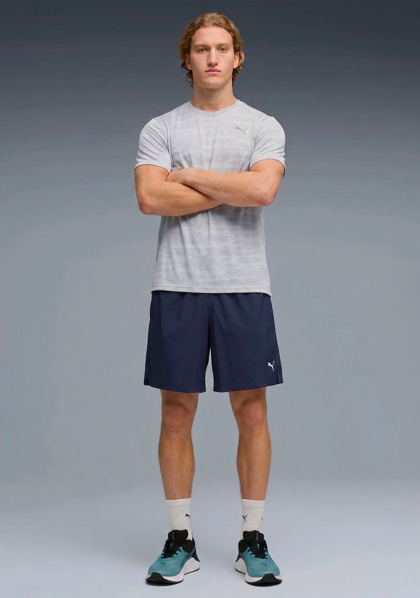 Puma Men's Train All Day Foundations Woven 7 Inch Shorts