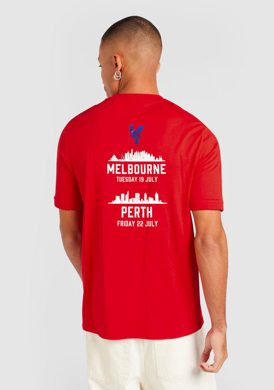 Gildan Adult Crystal Palace Supporter Tee Red