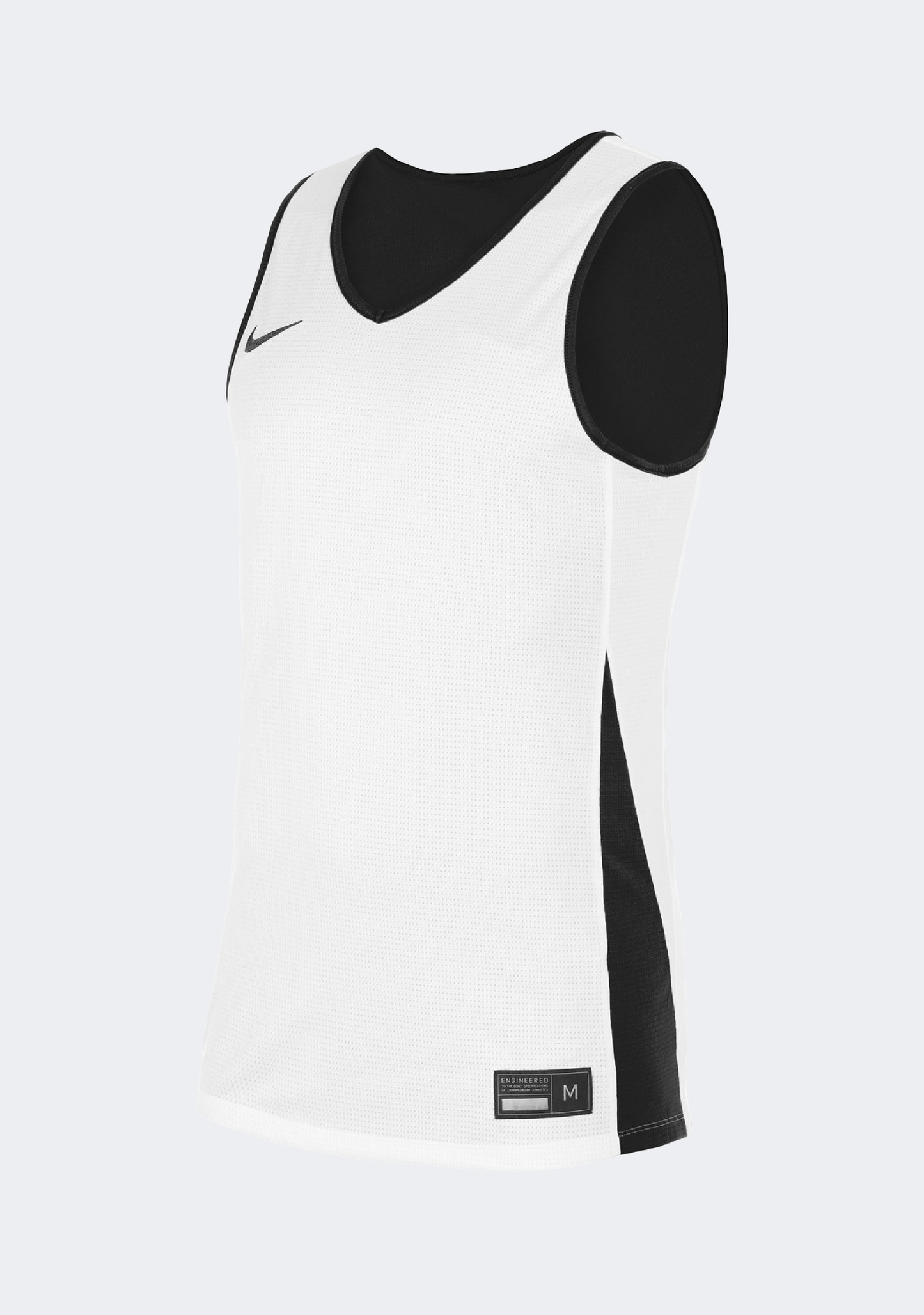 Nike Men's Reversible Basketball Training Jersey - Black/White
