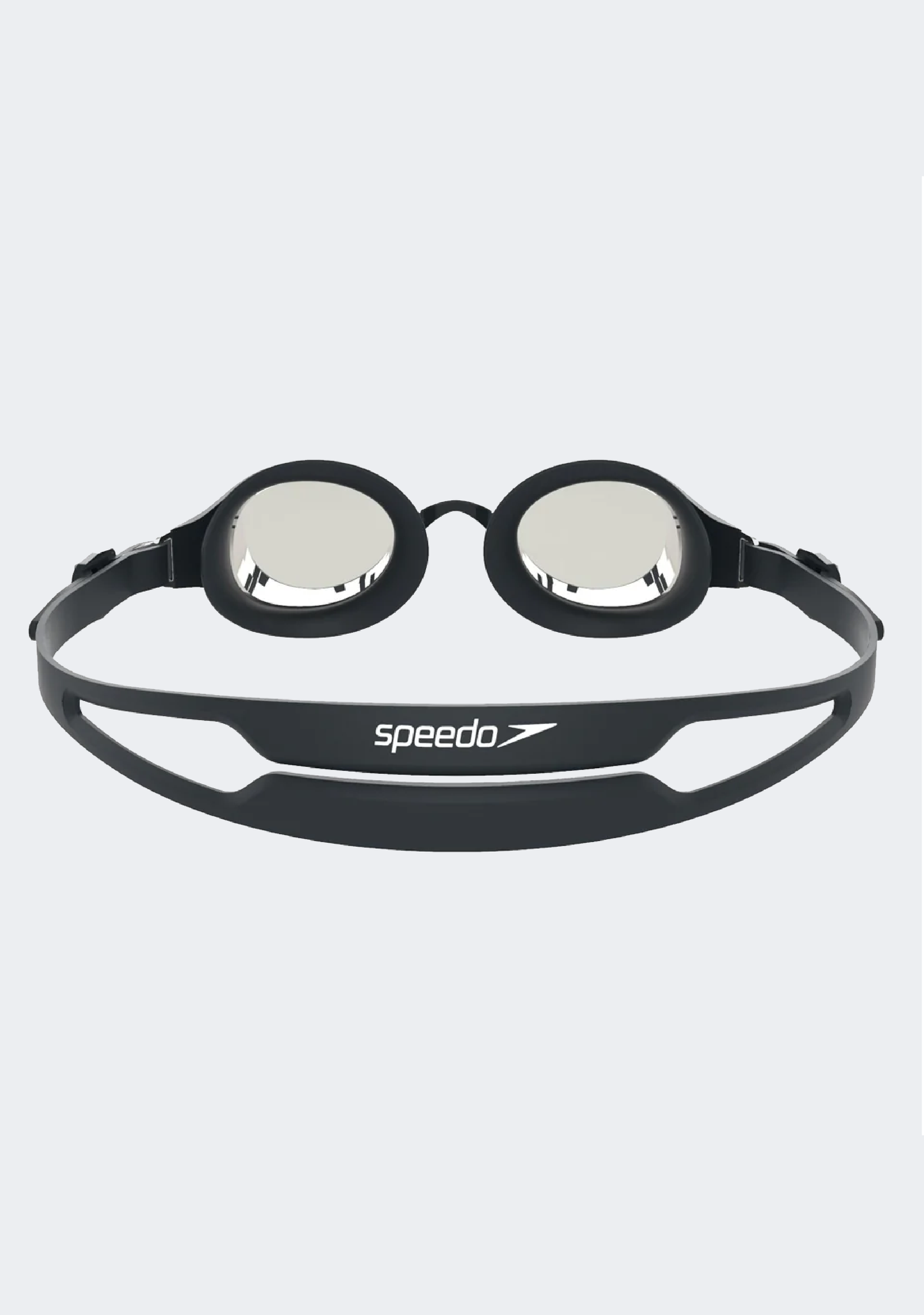 Speedo Adults Hydropure Mirror Goggles Black/Silver