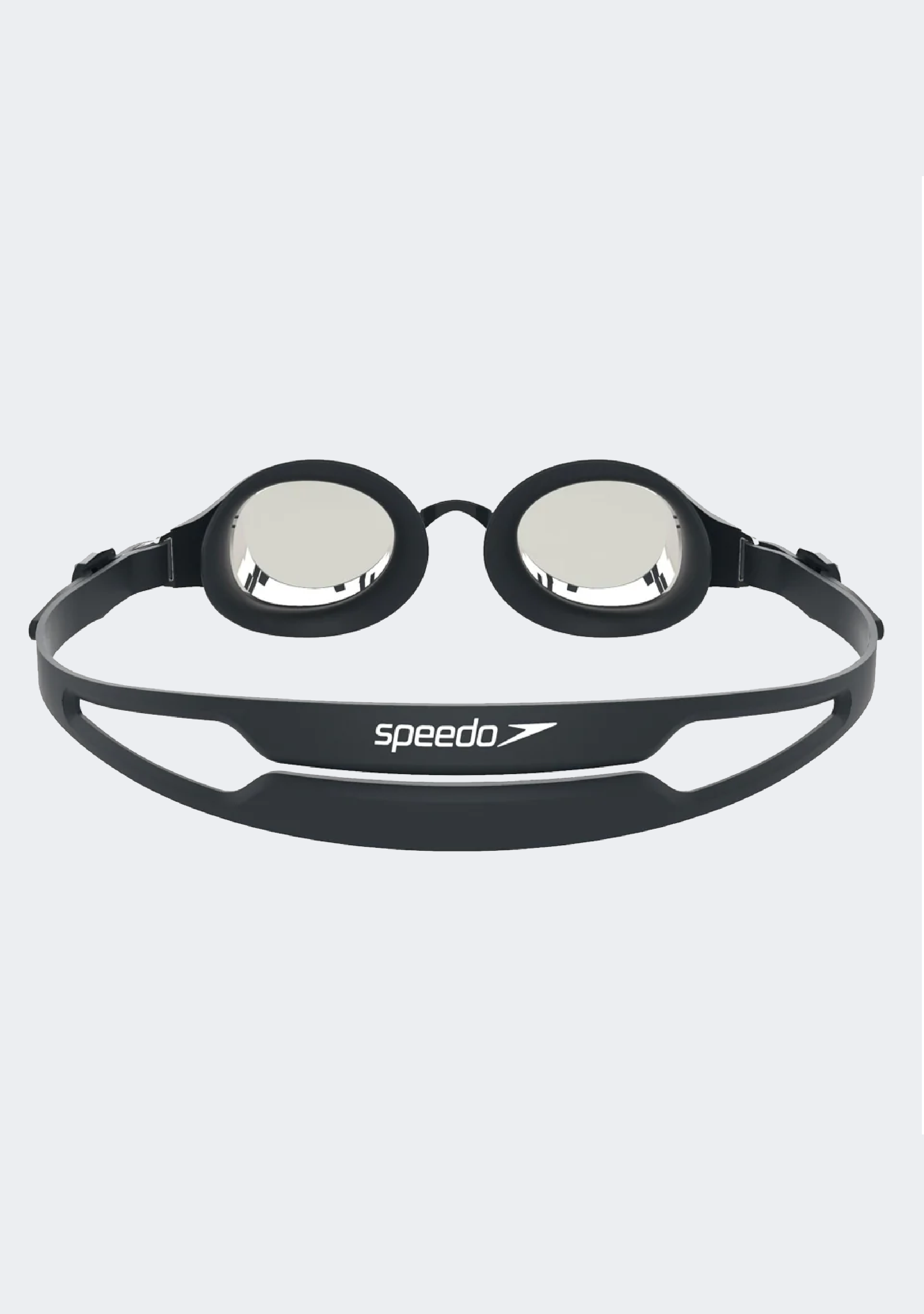 Speedo Adults Hydropure Mirror Goggles Black/Silver
