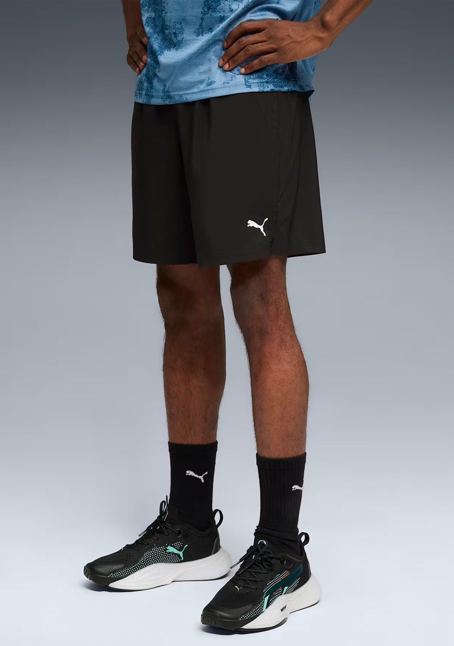 Puma Men's Train All Day Foundations Woven 7 Inch Shorts