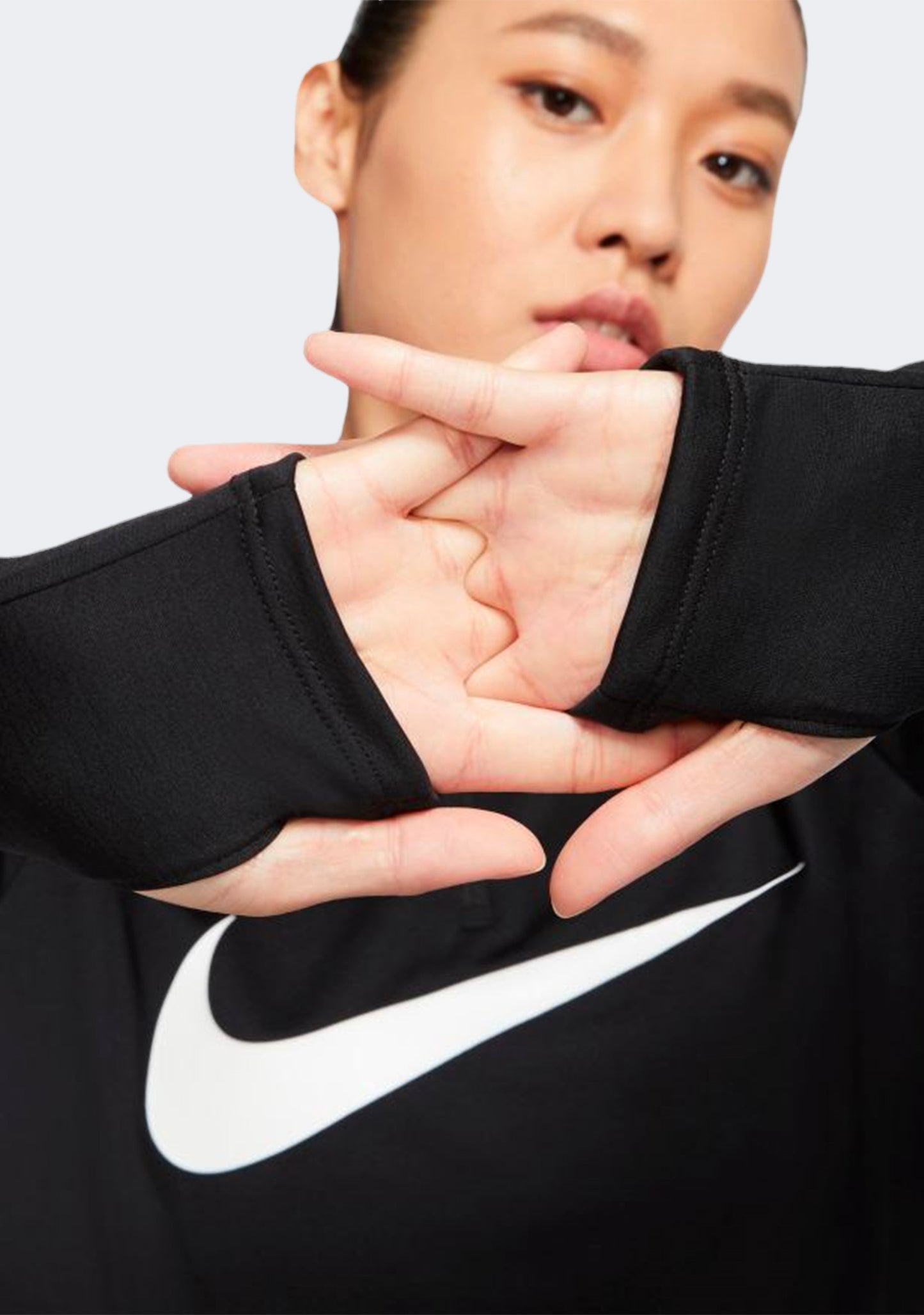 Nike Women's Mid Layer Q/Zip Swoosh Top