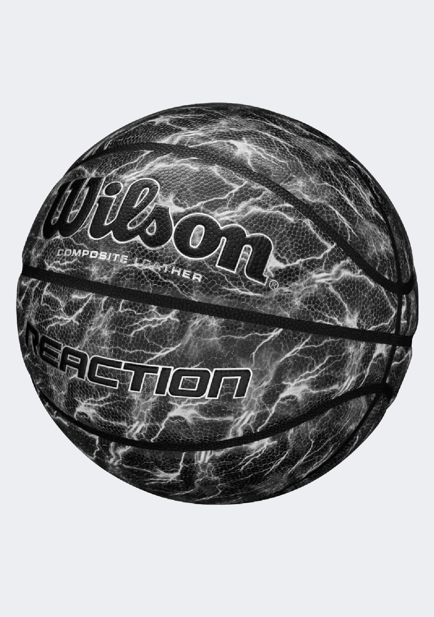 Wilson Reaction Size 7 Basketball Black/White