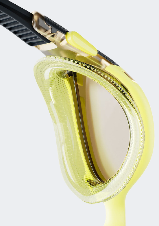 Speedo Adults Biofuse 2.0 Mirror Yellow/Smoke