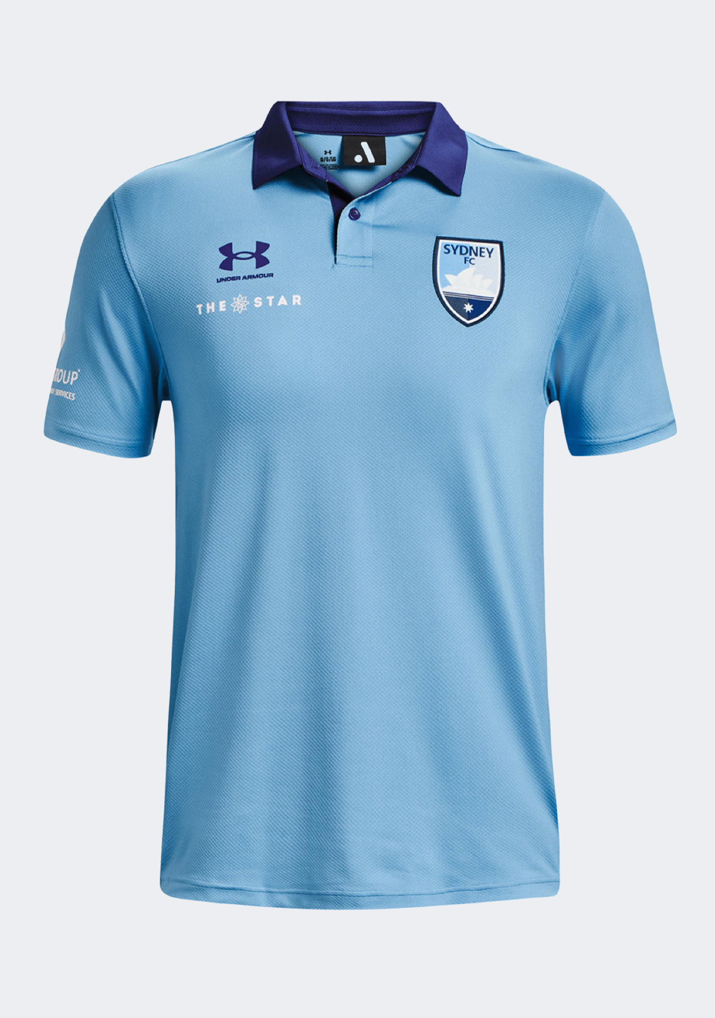 Under Armour Men’s Sydney FC 22/23 Club Polo Sky Blue