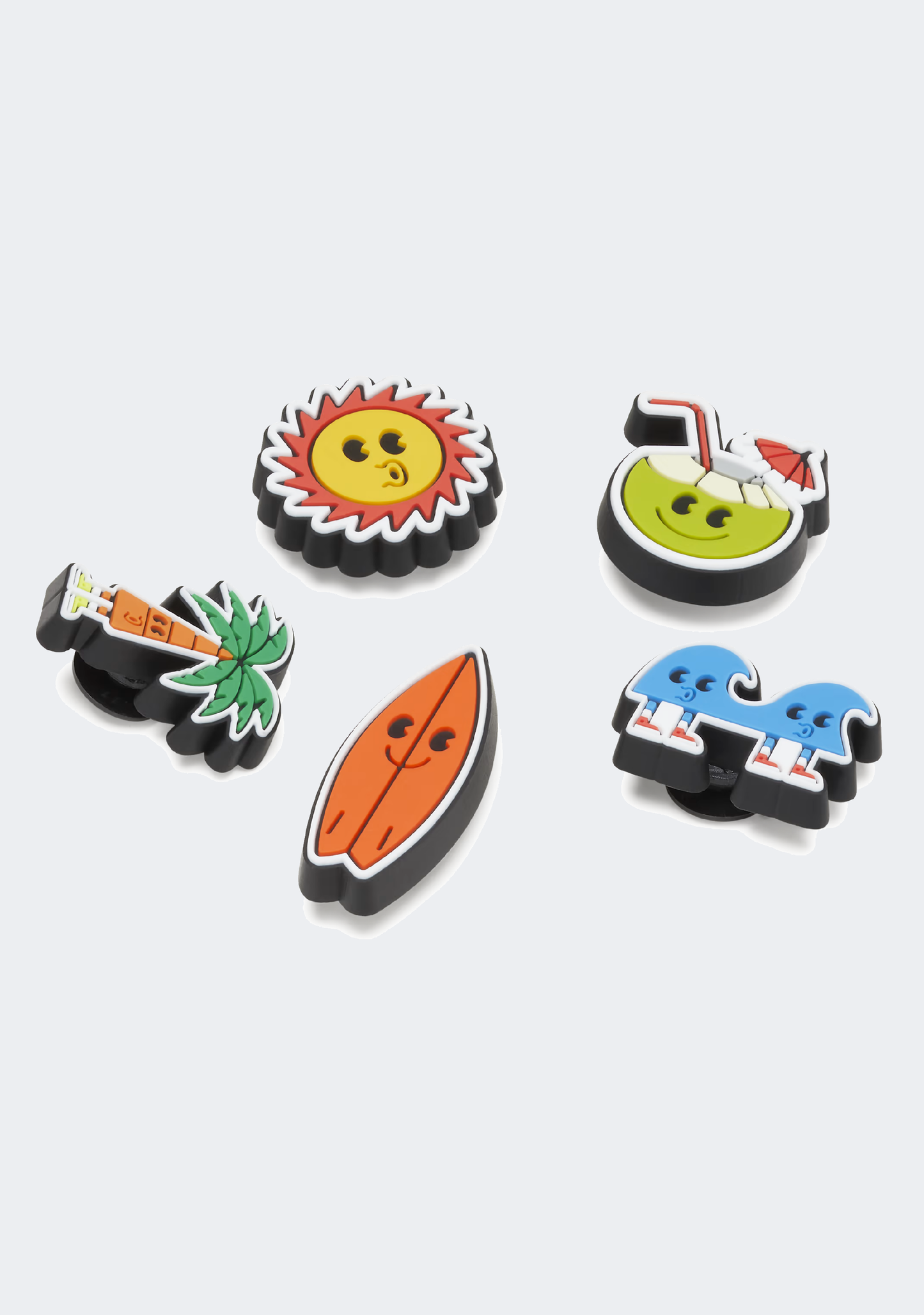 Crocs Tropic Oh Icon Jibbitz 5 Pack