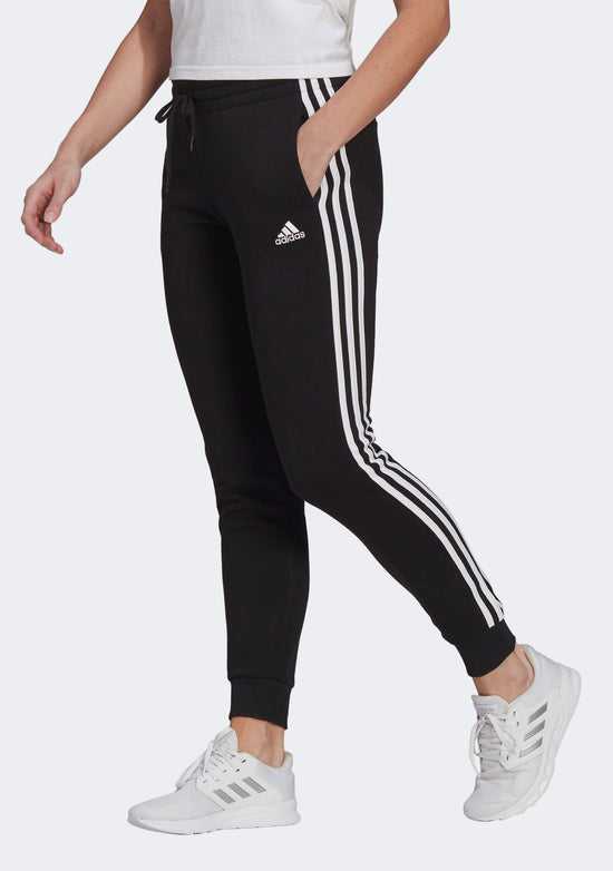 Adidas Women's Essential Fleece 3 Stripe Pants