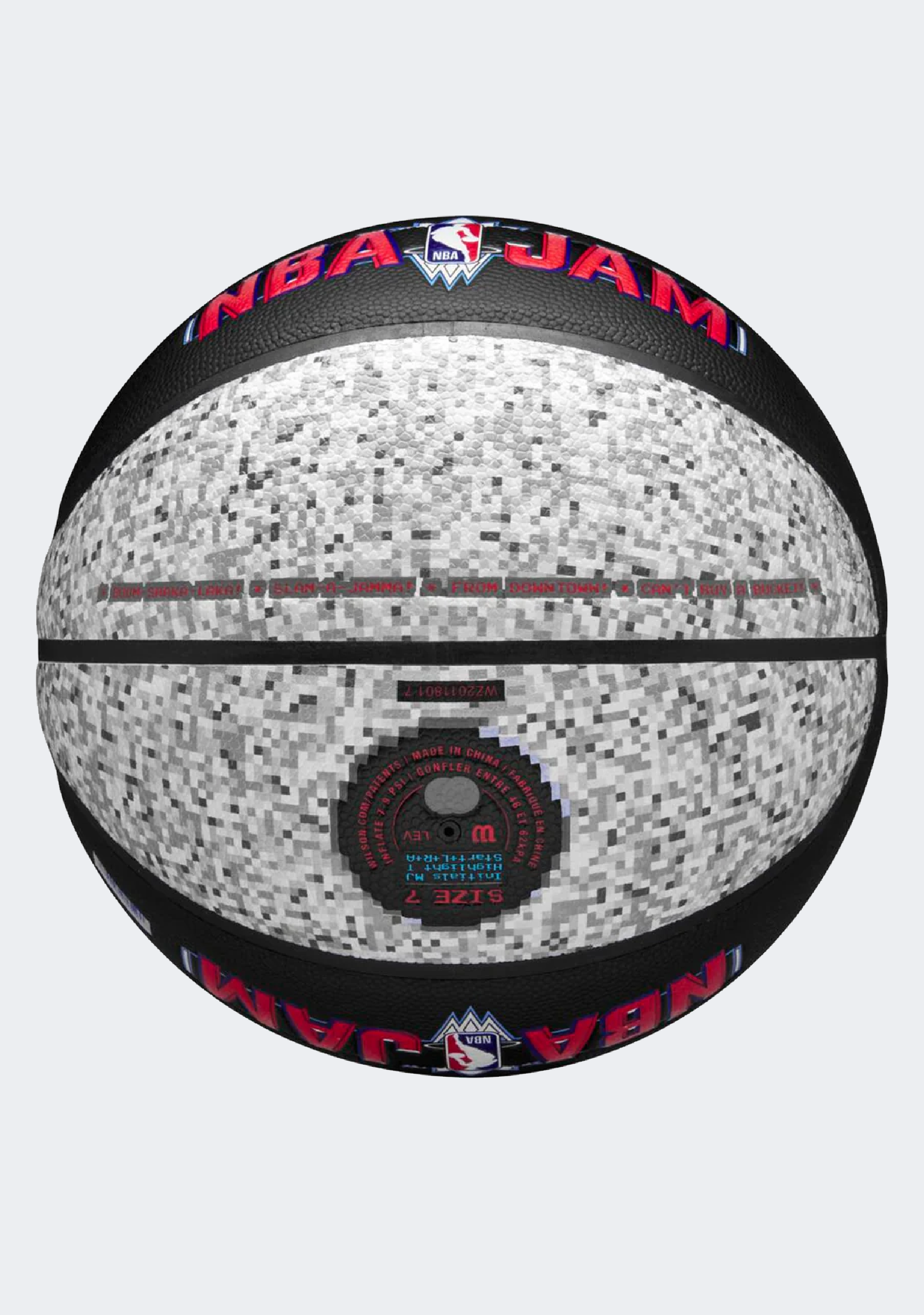 Wilson NBA Jam Indoor/Outdoor Basketball Size 7