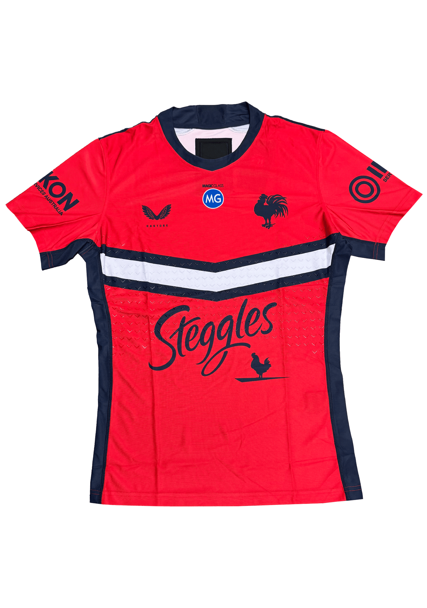 Castore Mens Roosters Training Tee <BR> JCSRTJB