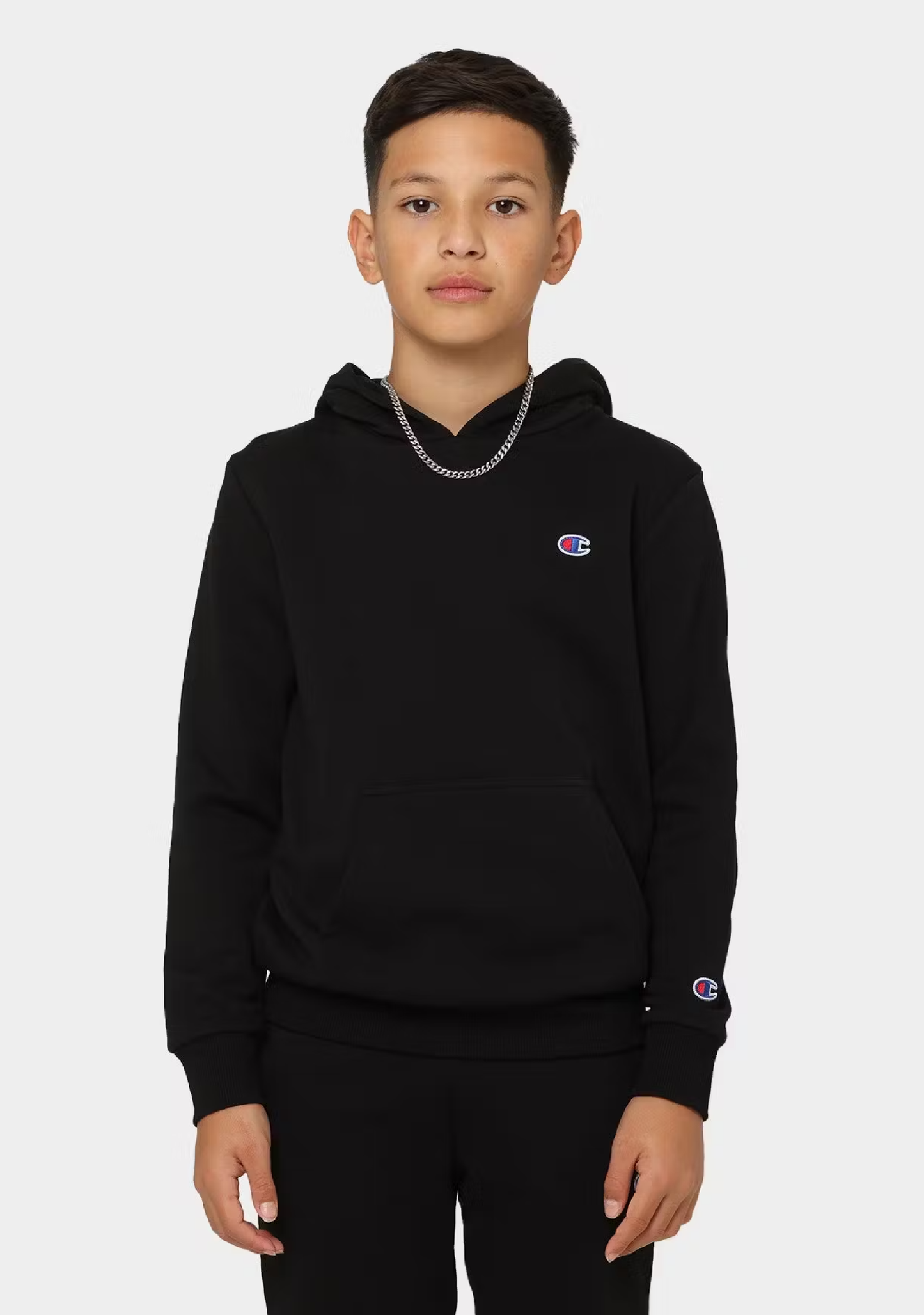 Champion Kids' French Terry C Logo Hoodie