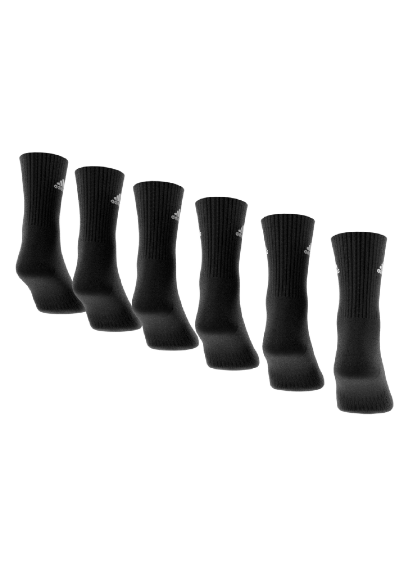 Adidas 6 Pack Cushioned Sportswear Crew Socks <BR> IC1316