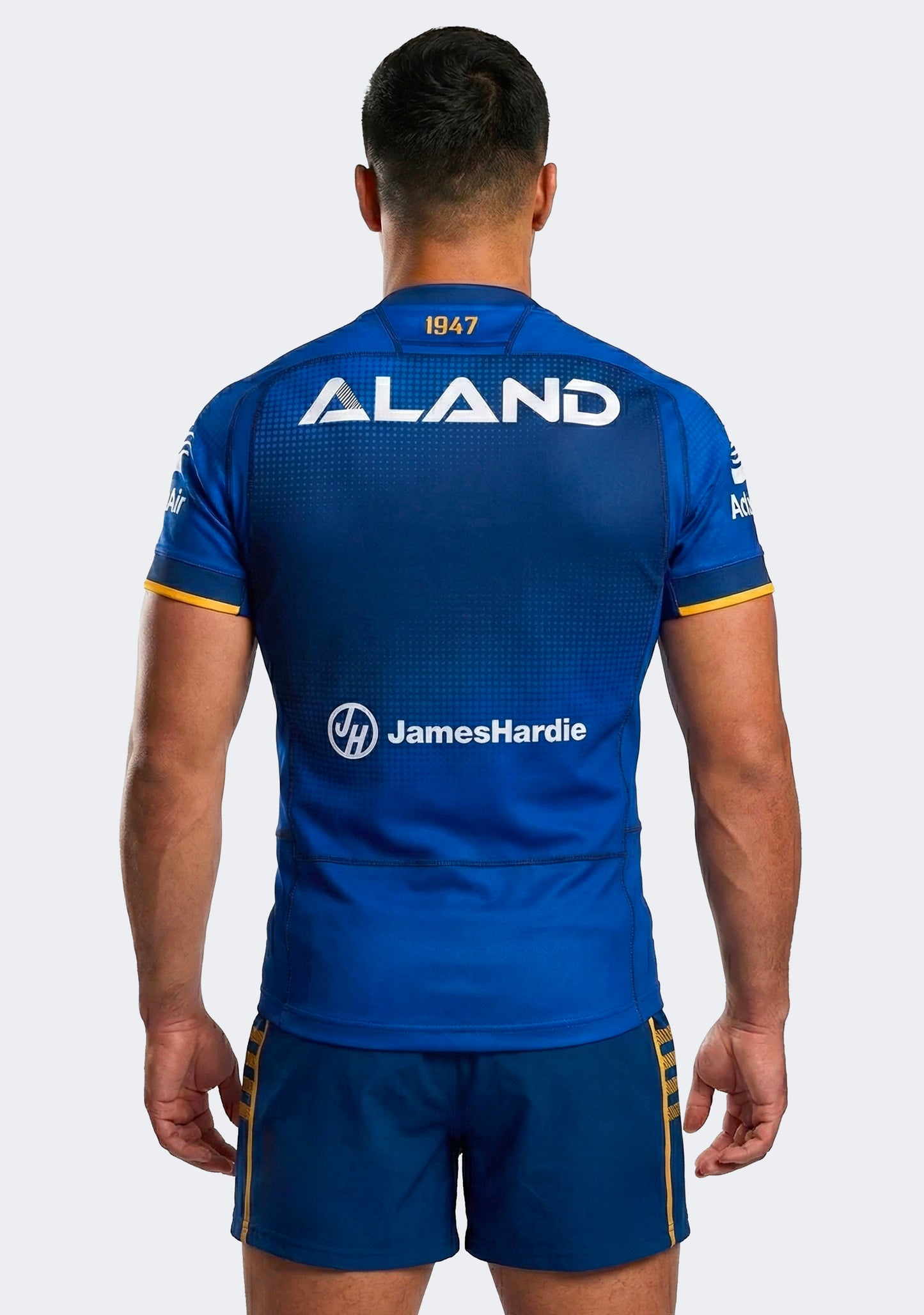 Macron Men's Parramatta Eels 2025 Replica Home Shirt