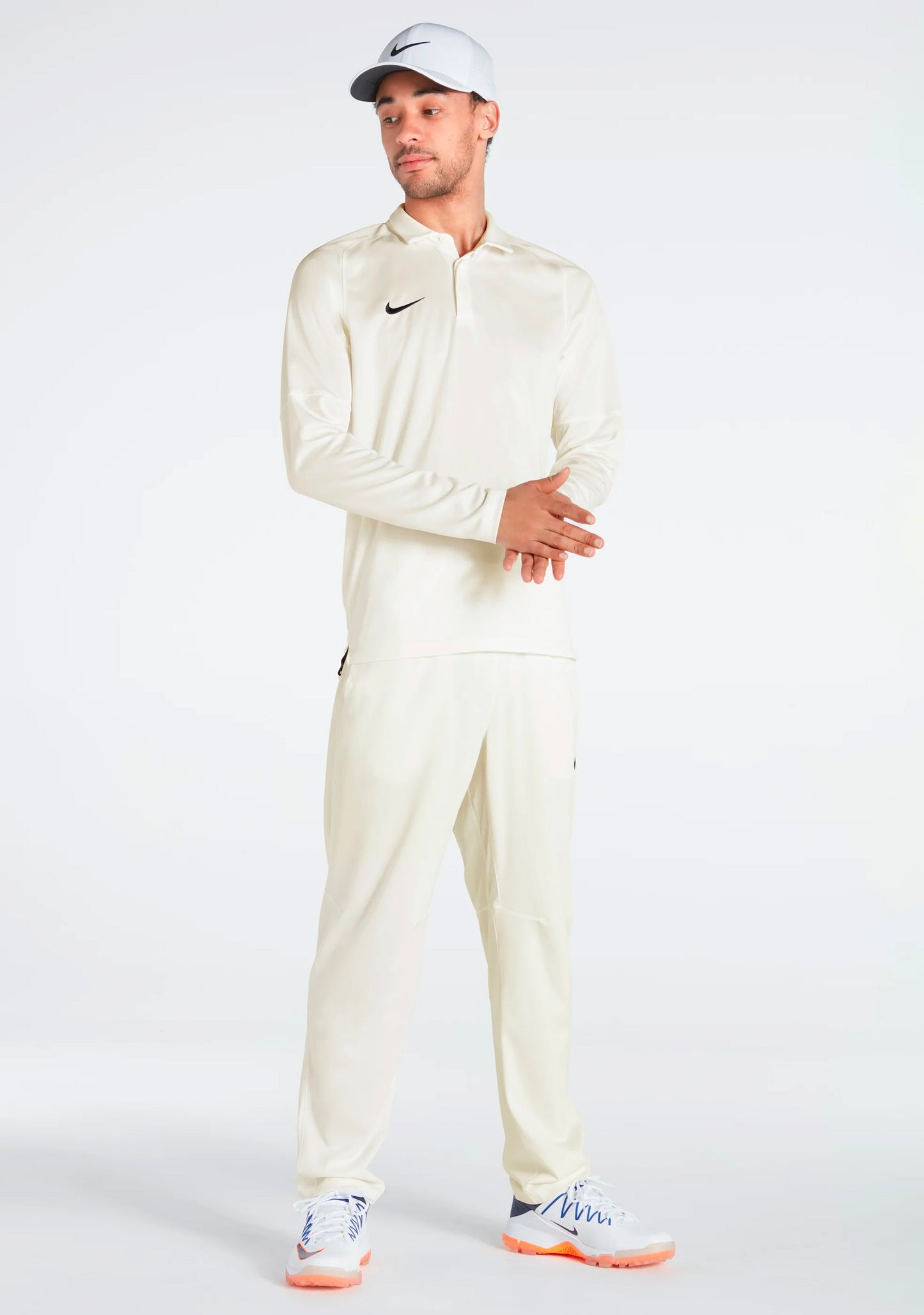 Nike Men's Cricket Long Sleeve Polo
