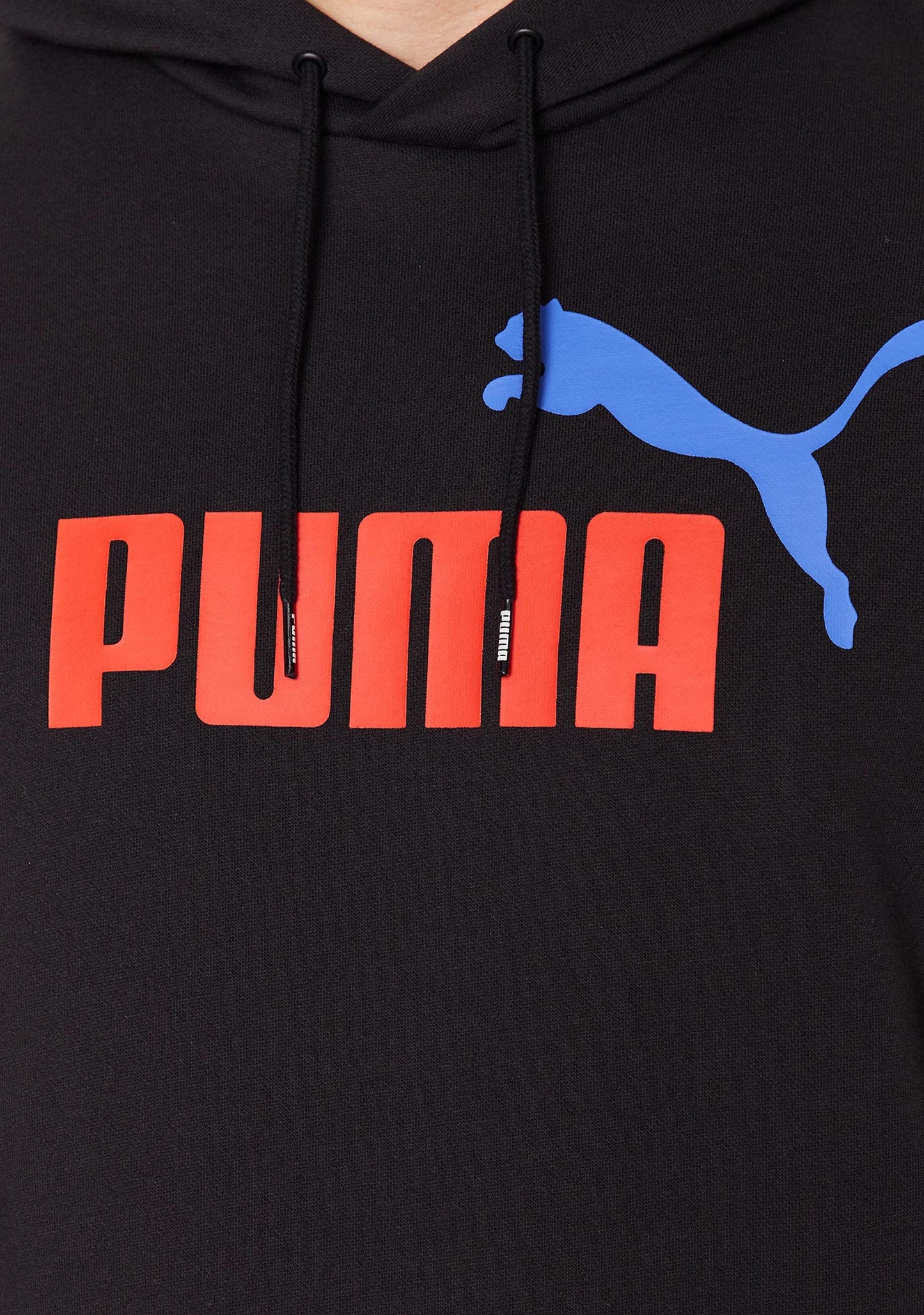 Puma Mens Essentials+ 2-Tone Big Logo Hoodie