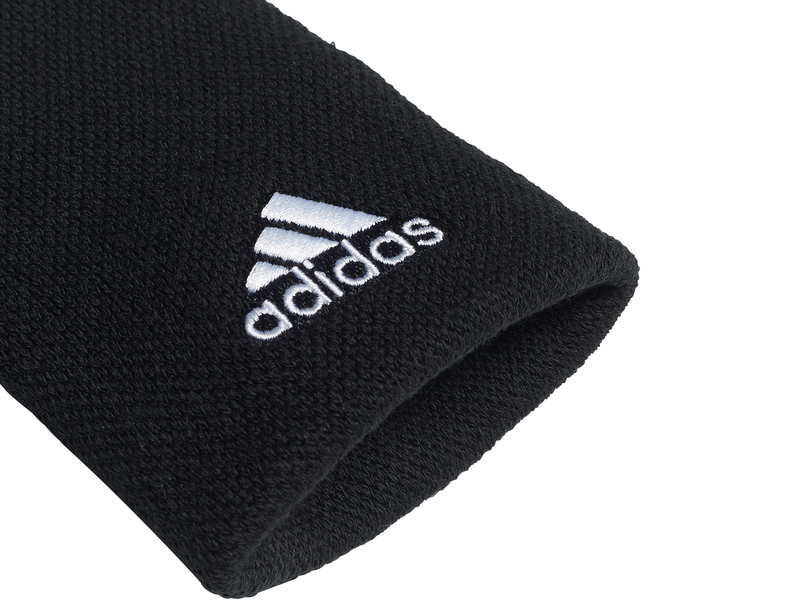 Adidas Tennis Wristband Large Black <BR> HD7321