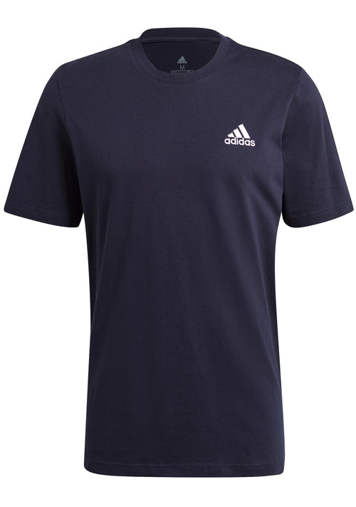Adidas Mens Essentials Embroidered Small Logo Tee <BR> GK9649