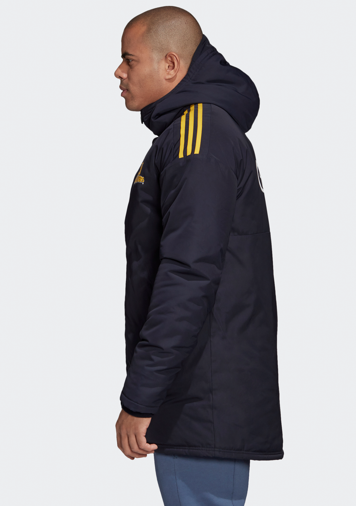 Adidas Mens Highlanders Stadium Parka Coaches Jacket