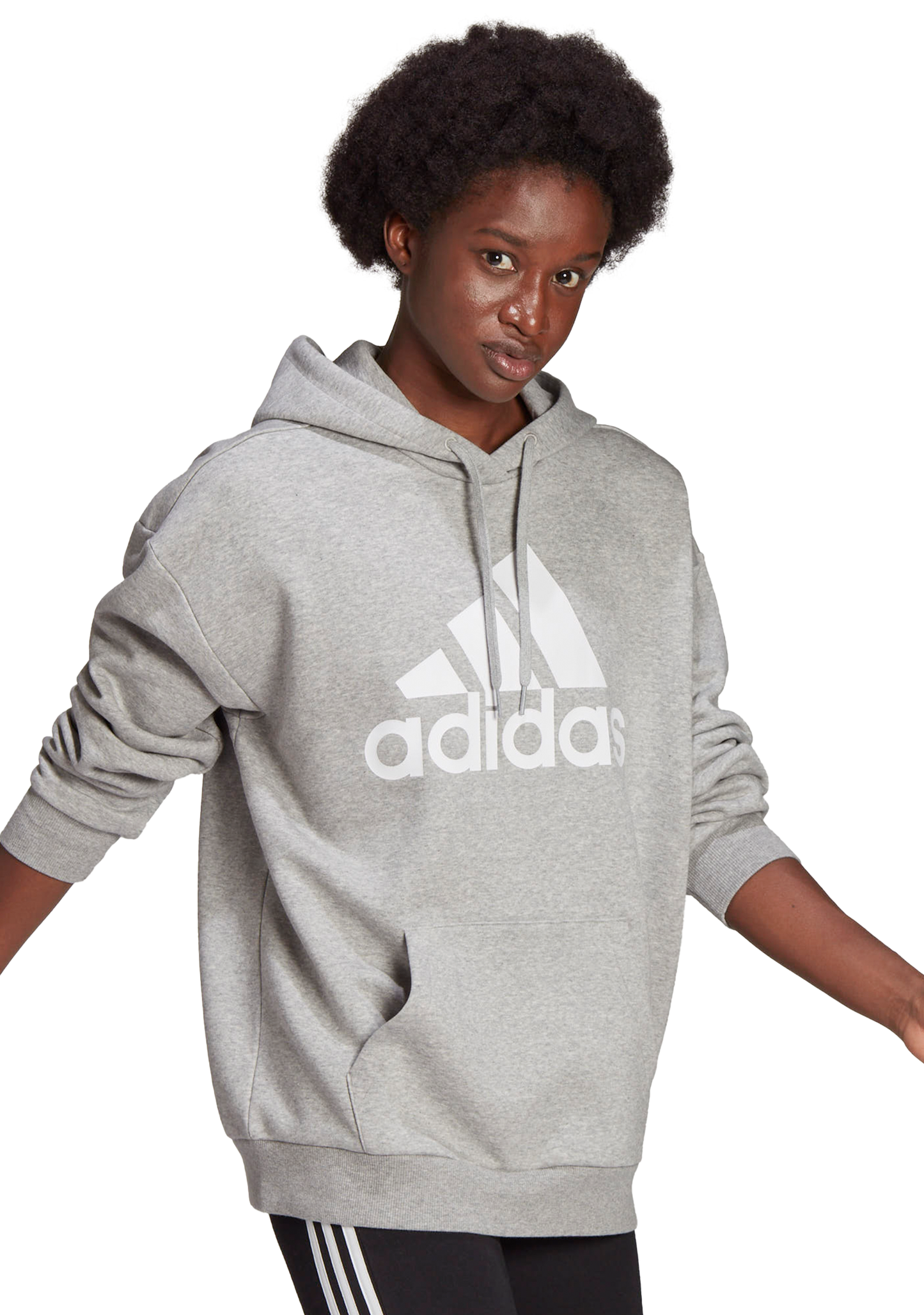 Adidas Women’s Essential Boyfriend Logo Hoodie