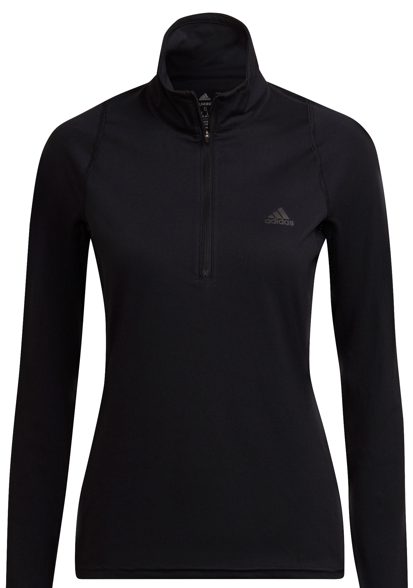 Adidas Women’s Run Fast Half-Zip Long Sleeve Sweatshirt
