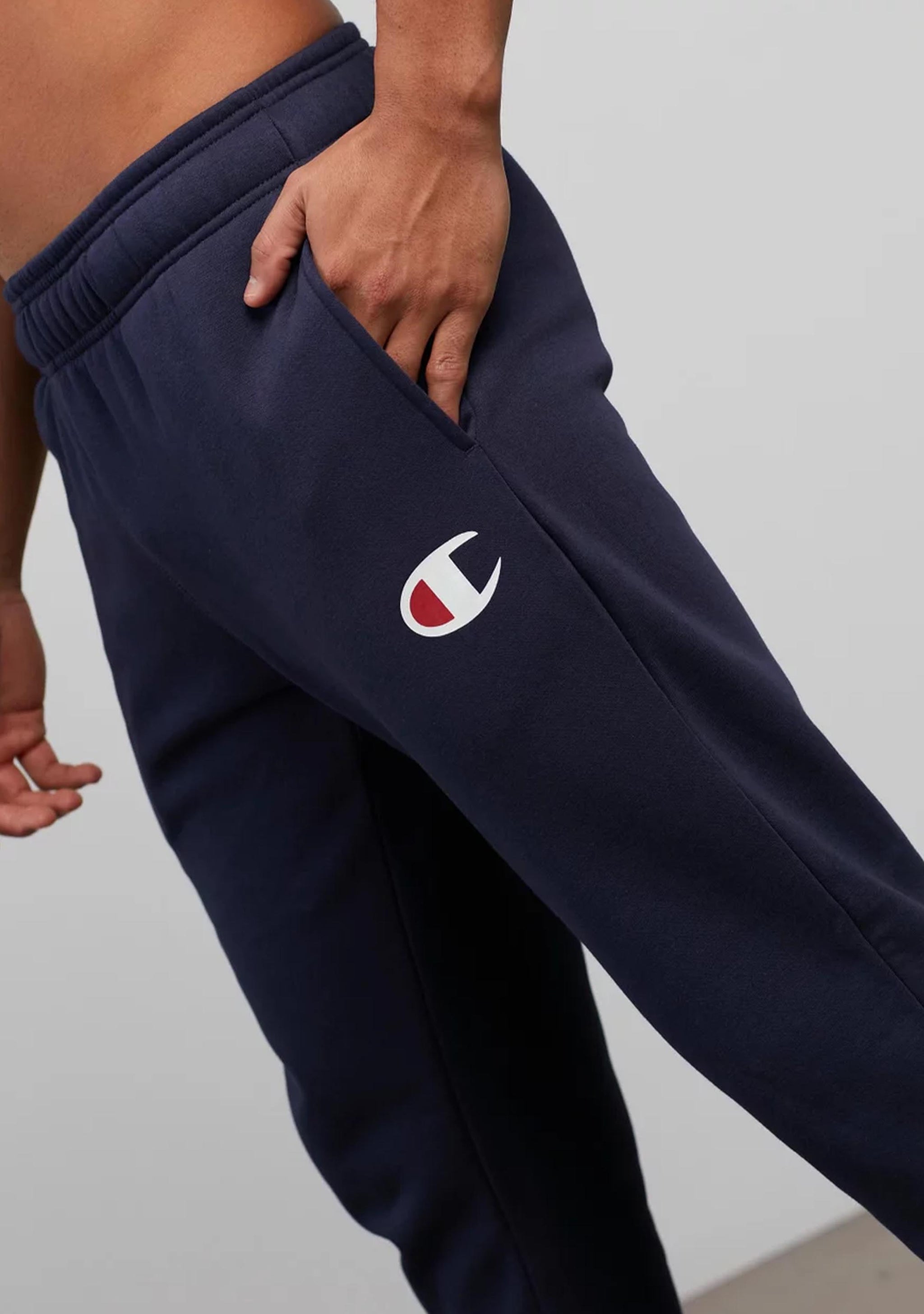 Champion C Logo Cuff Pant Mens Navy