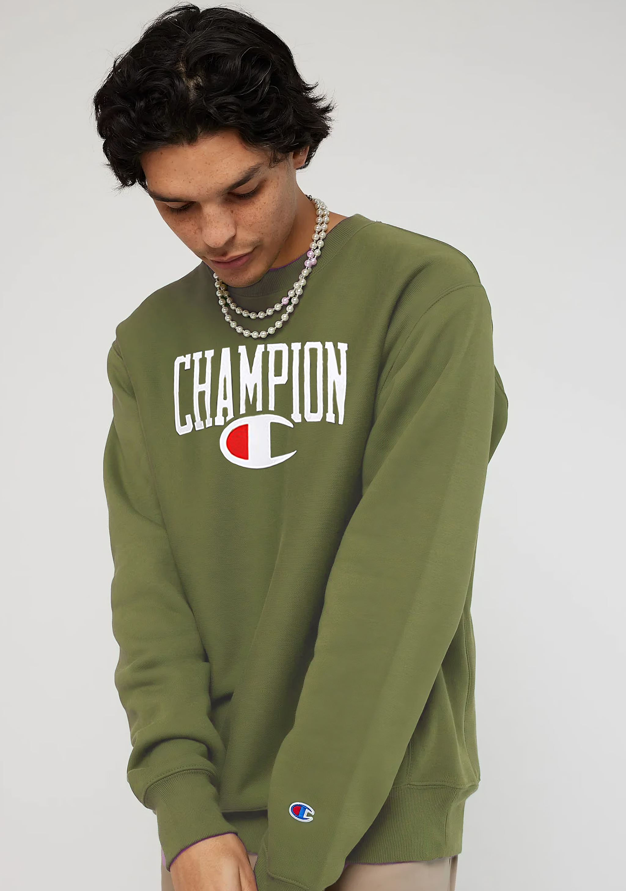 Champion Men’s SPS Graphic Print Crew