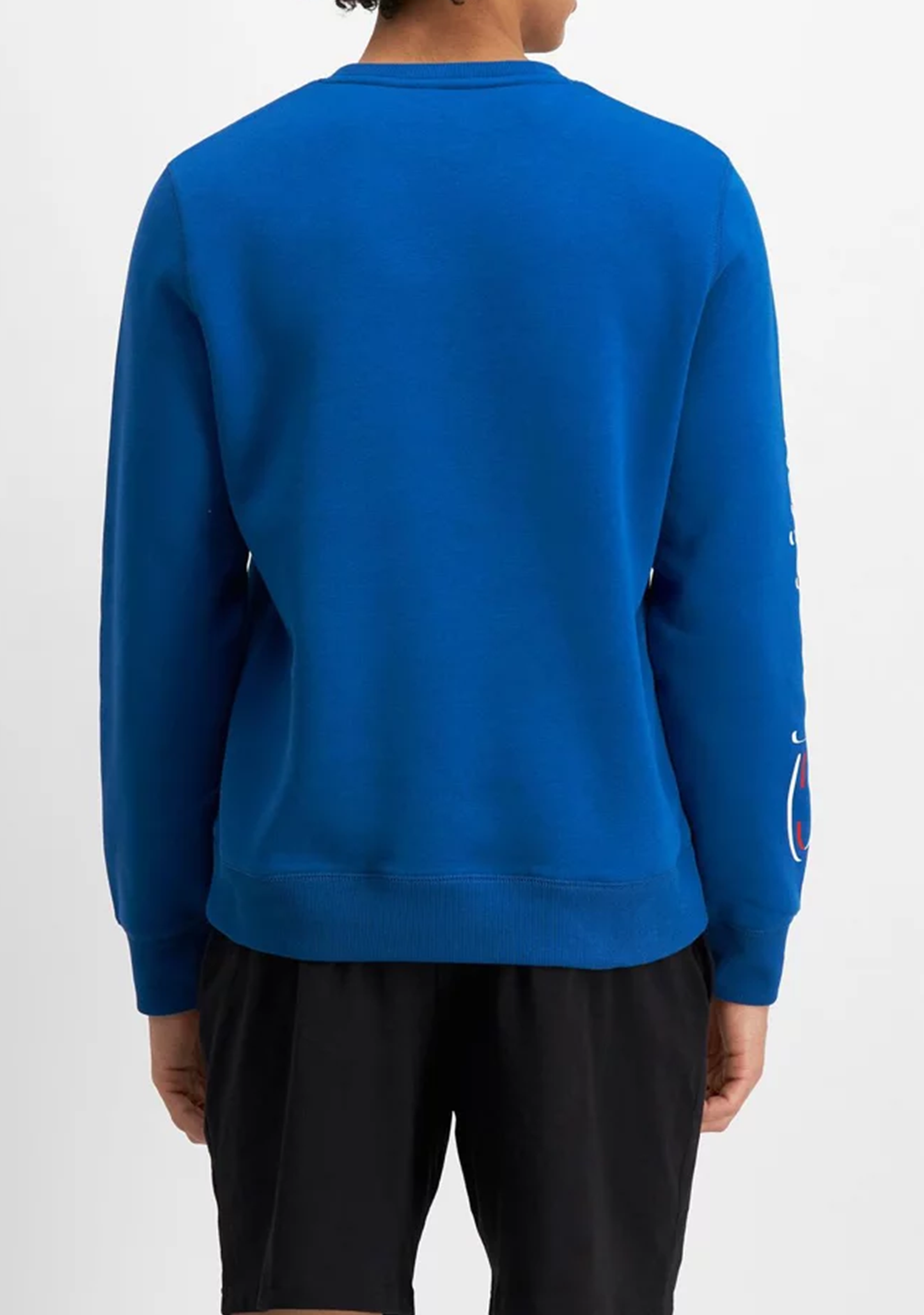 Champion Mens Sporty Graphic Print Crew