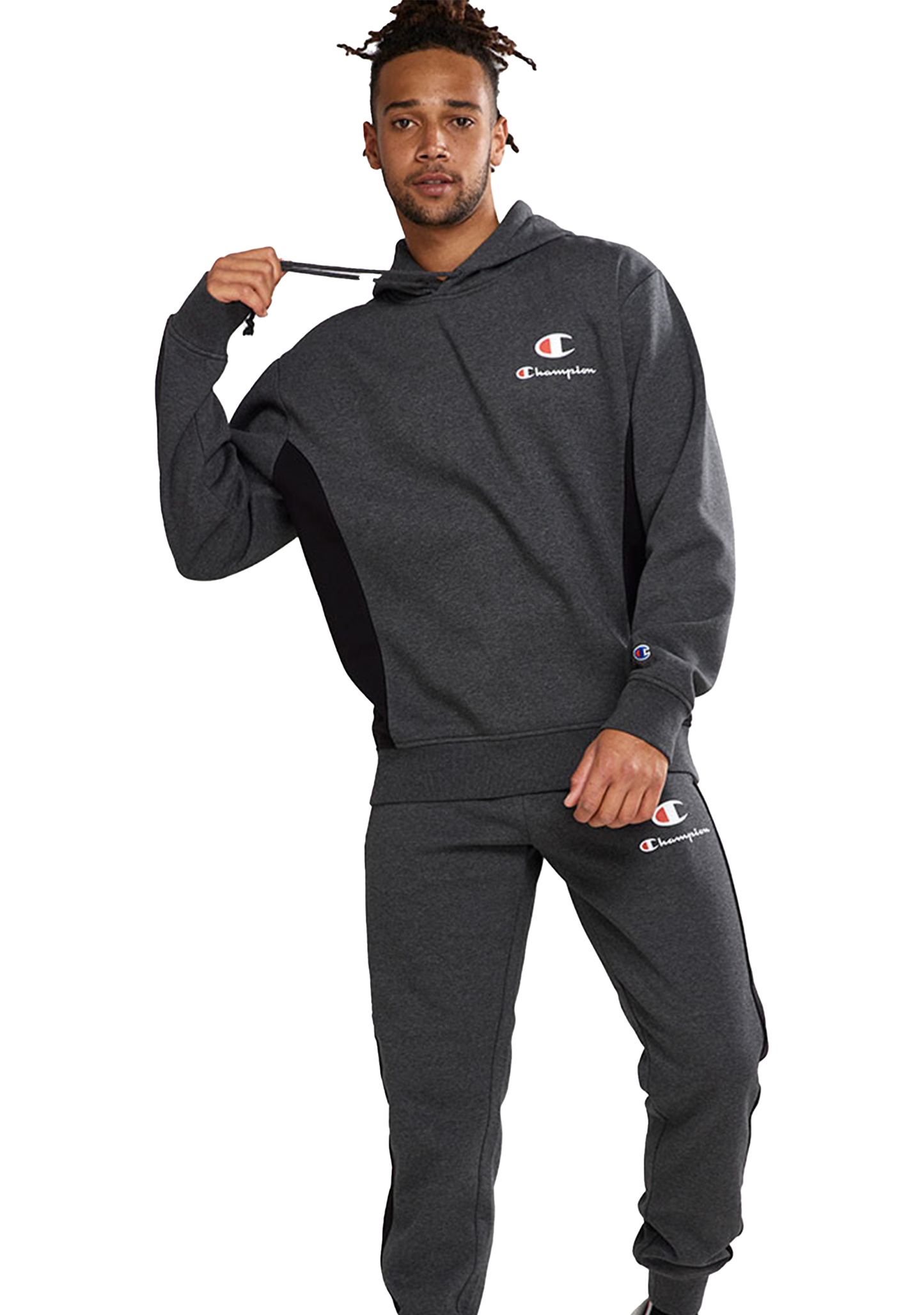 Champion Men’s Sporty Panel Hoodie