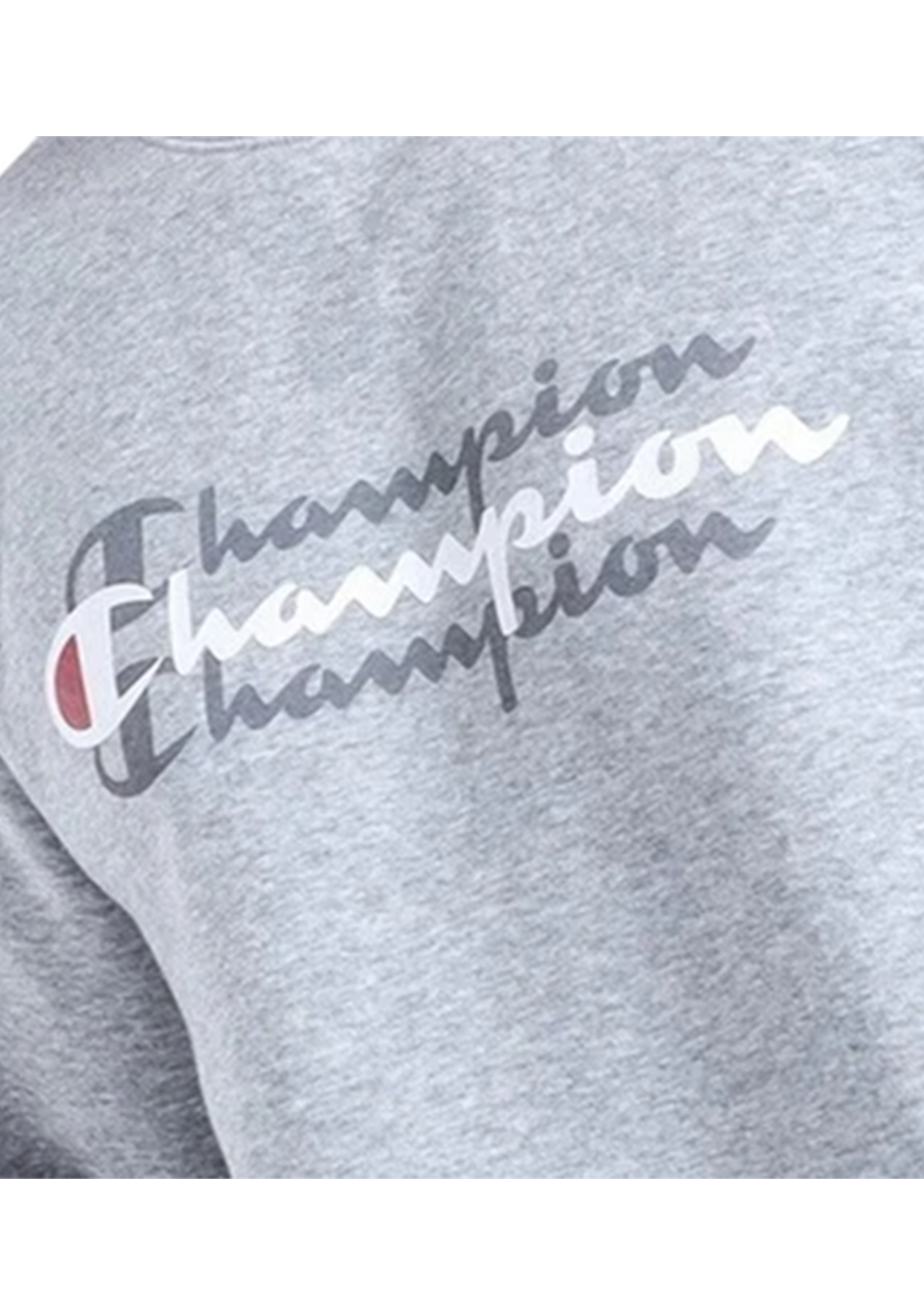 Champion Mens Sporty Graphic Crew