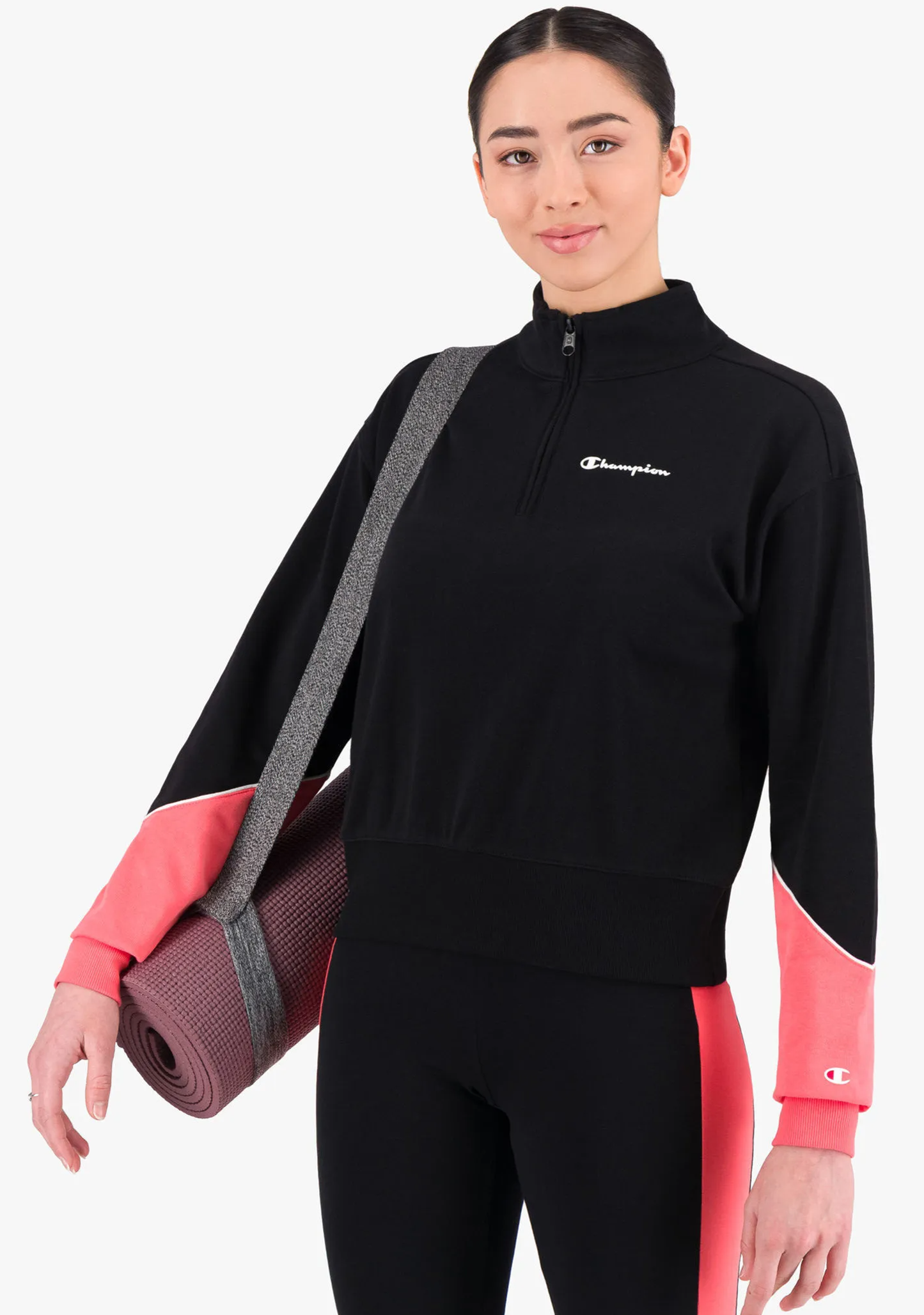 Champion Womens EU Rochester Neo Quarter Zip Pullover