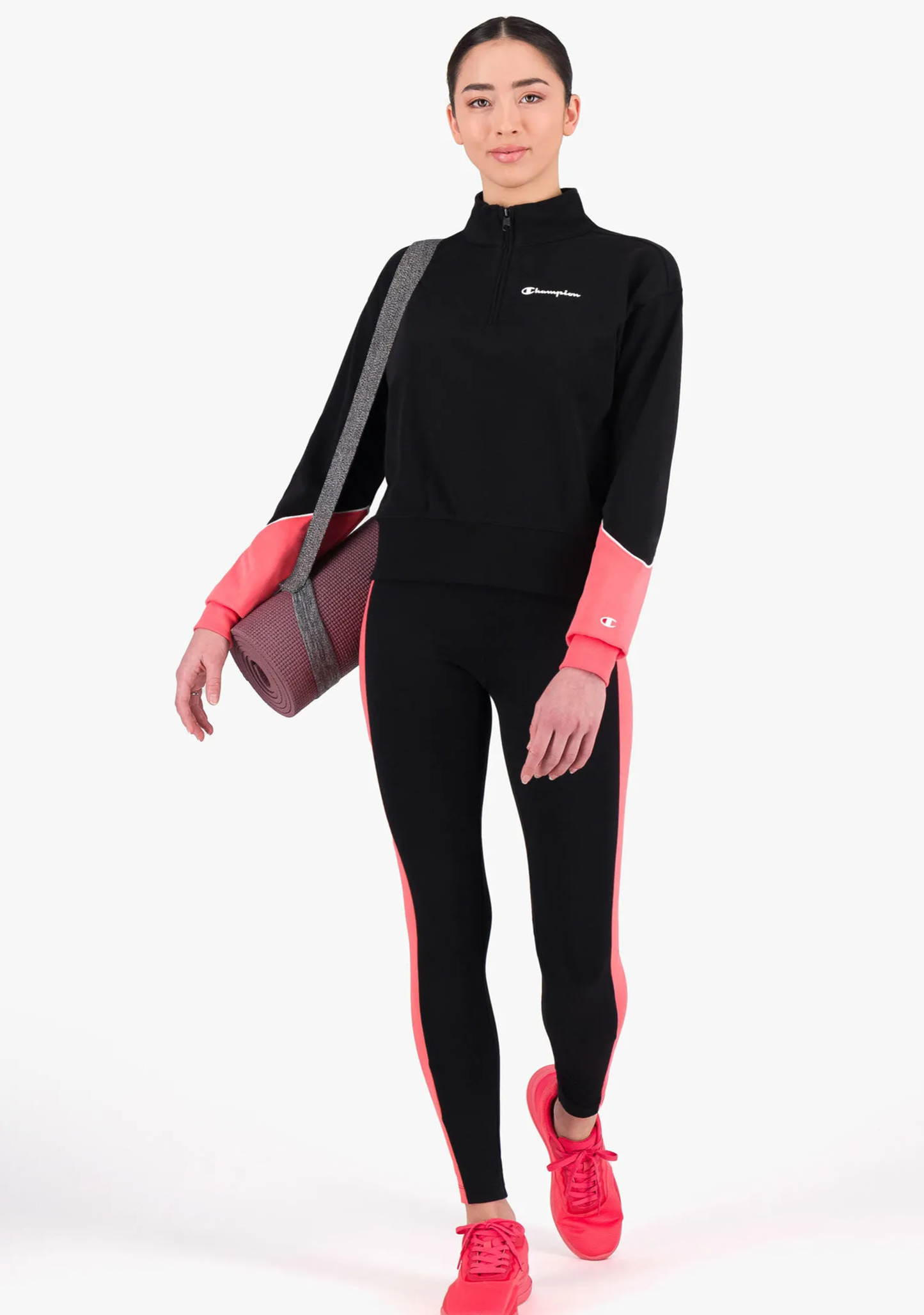 Champion Womens EU Rochester Neo Quarter Zip Pullover