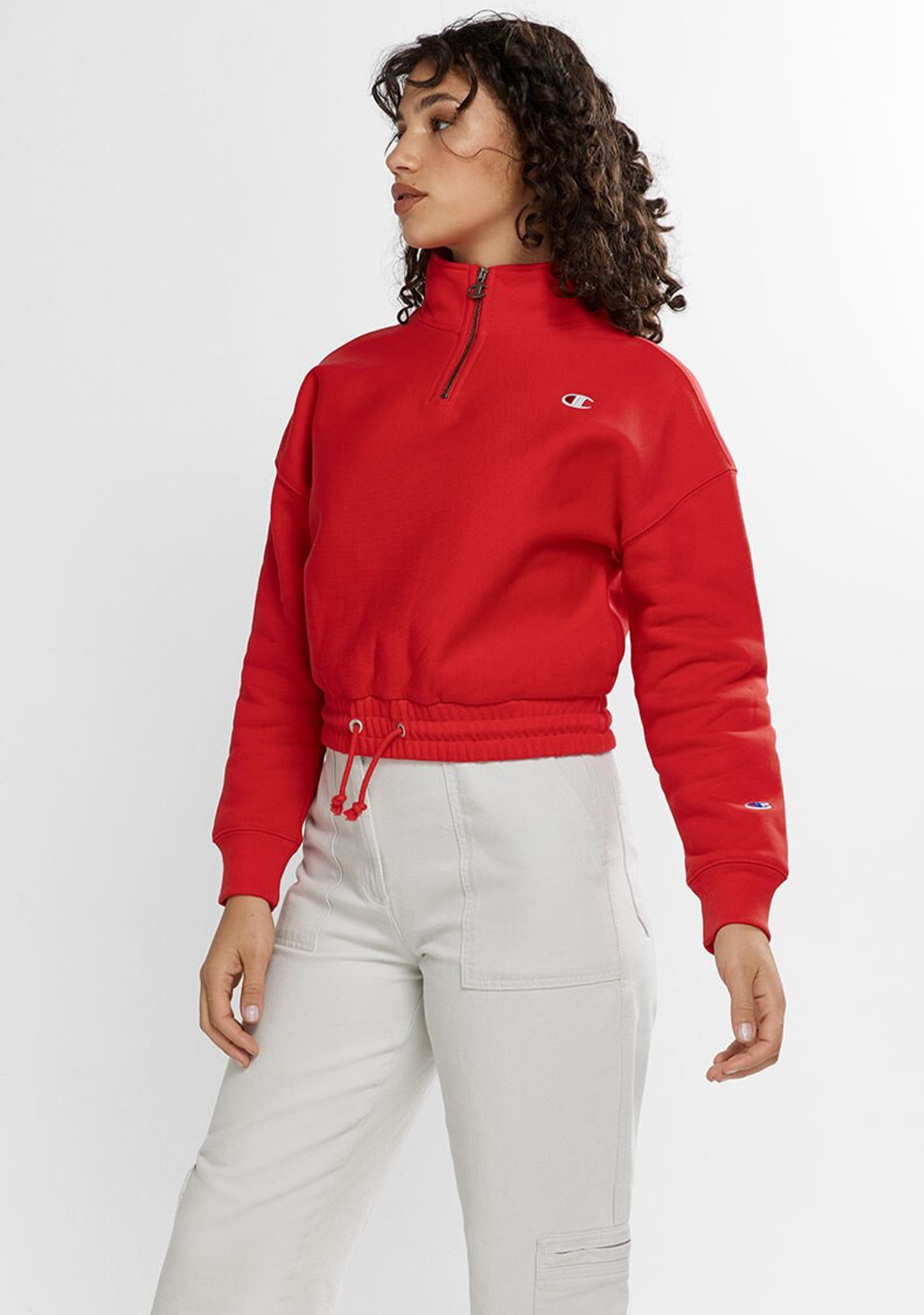 Champion Womens Reverse Weave Quarter Zip Pullover