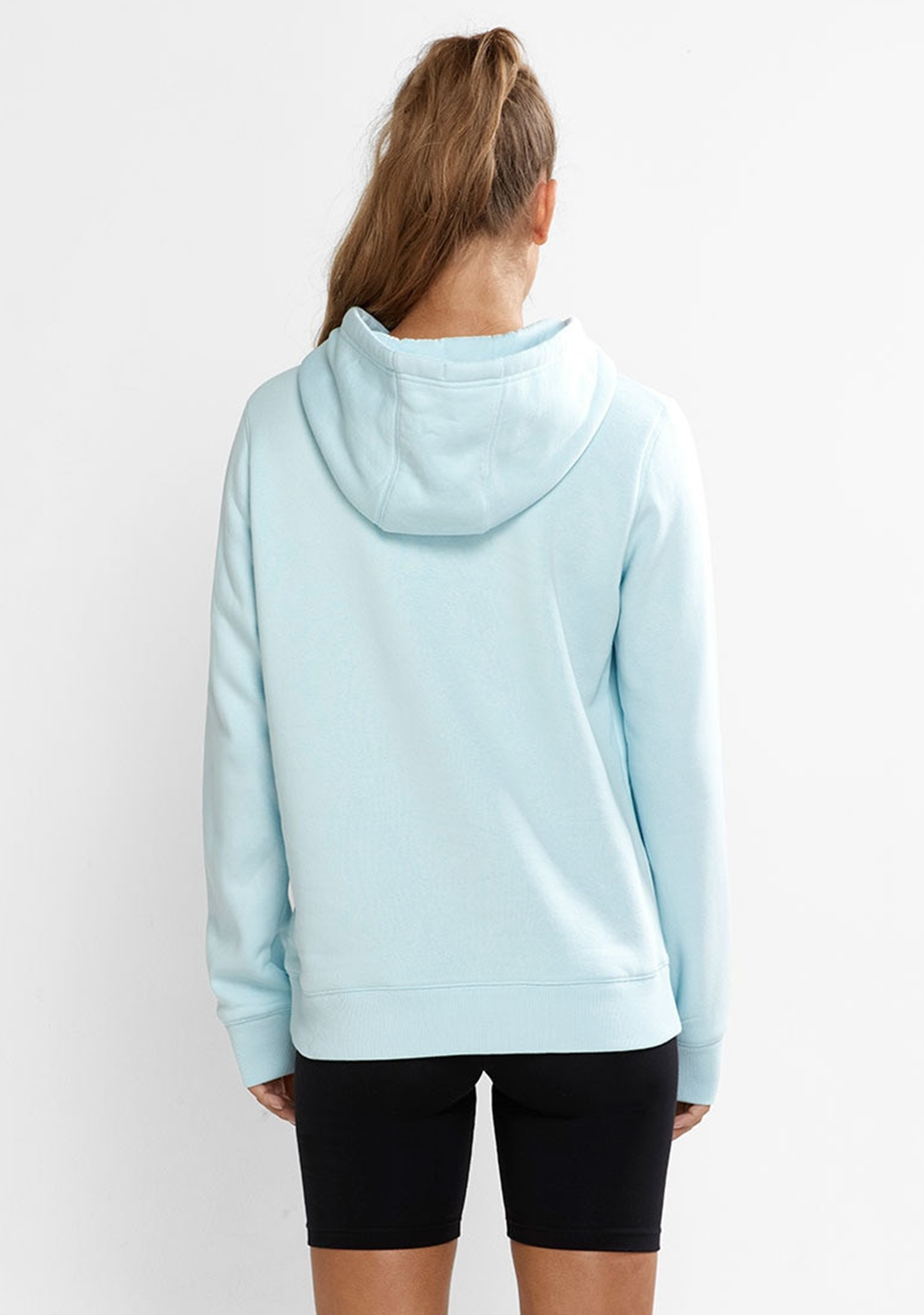 Champion Women’s Script Hoodie Ocean Glass